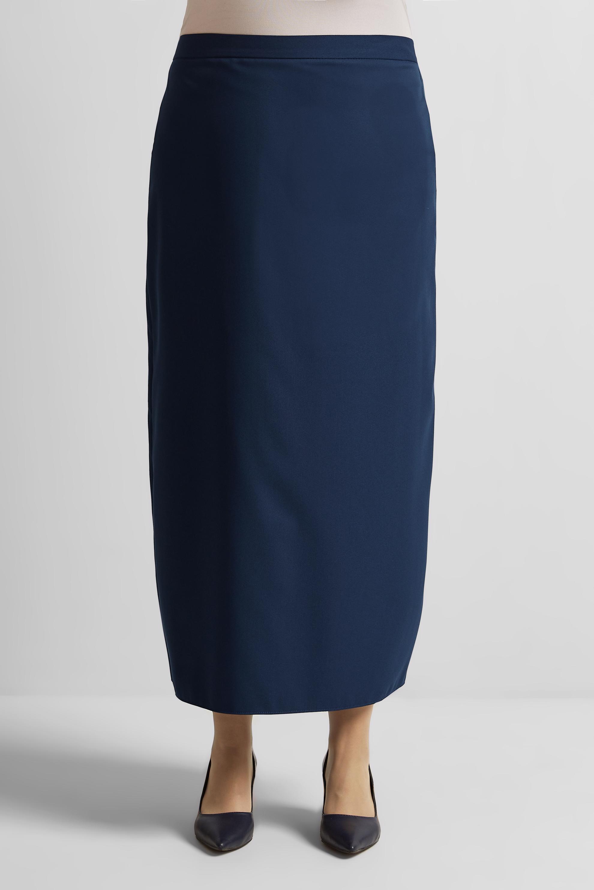 Vêtements hijab BLEU MARINE JUPE COUPE DROITE 60677