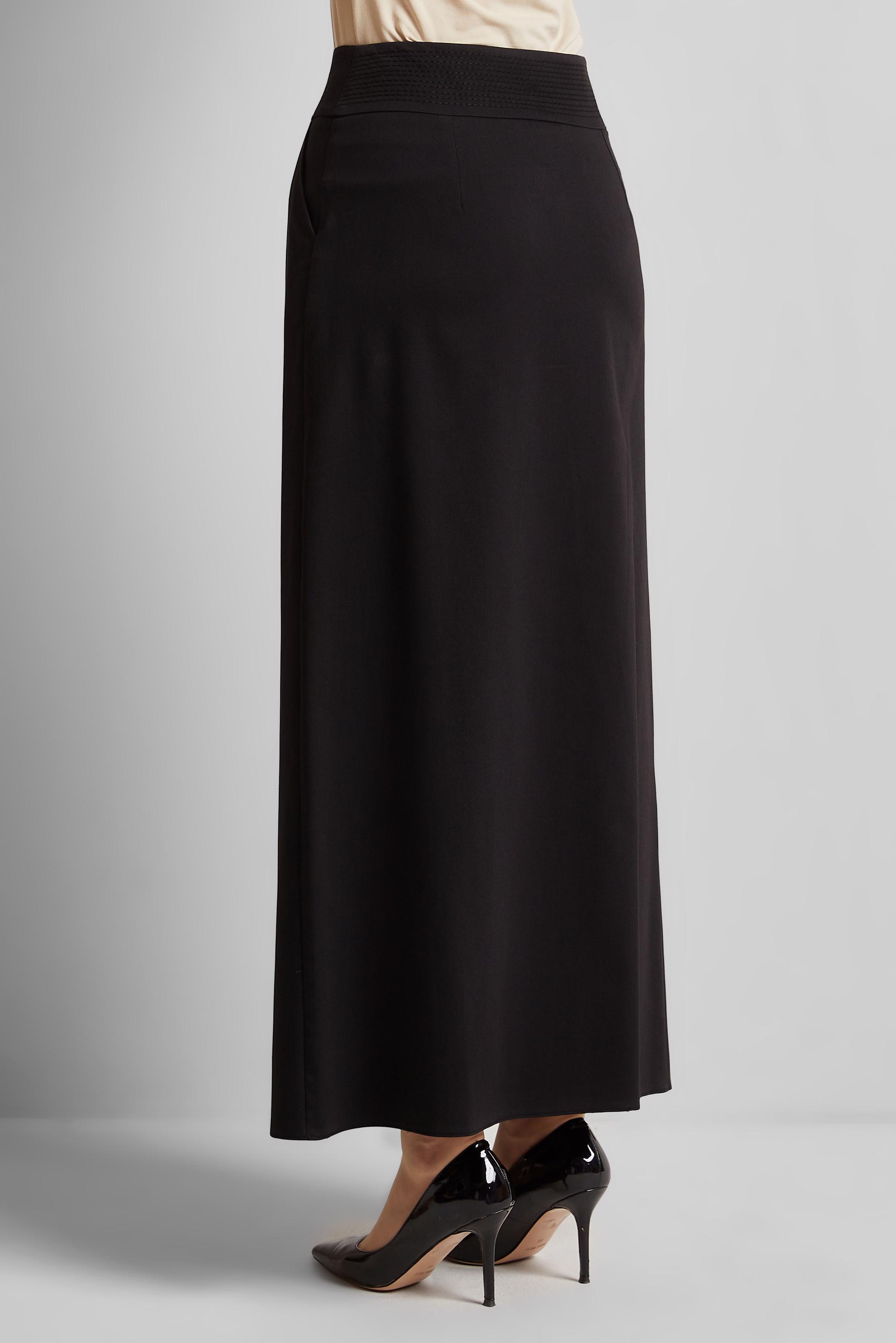 Tesettür giyim SİYAH DÜZ KESİM ETEK 60682