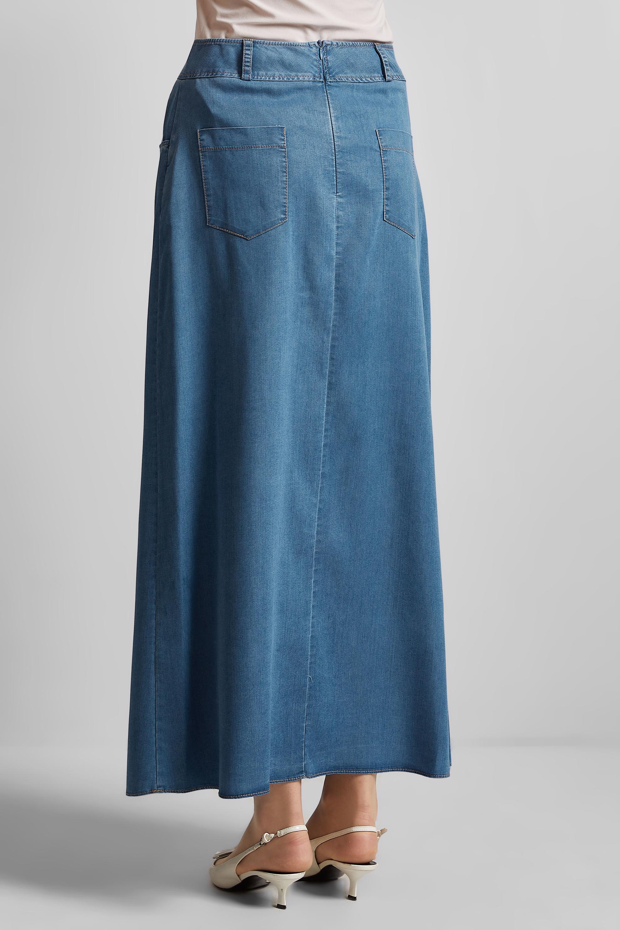Hijab clothing BLUE DENIM SKIRT 60684