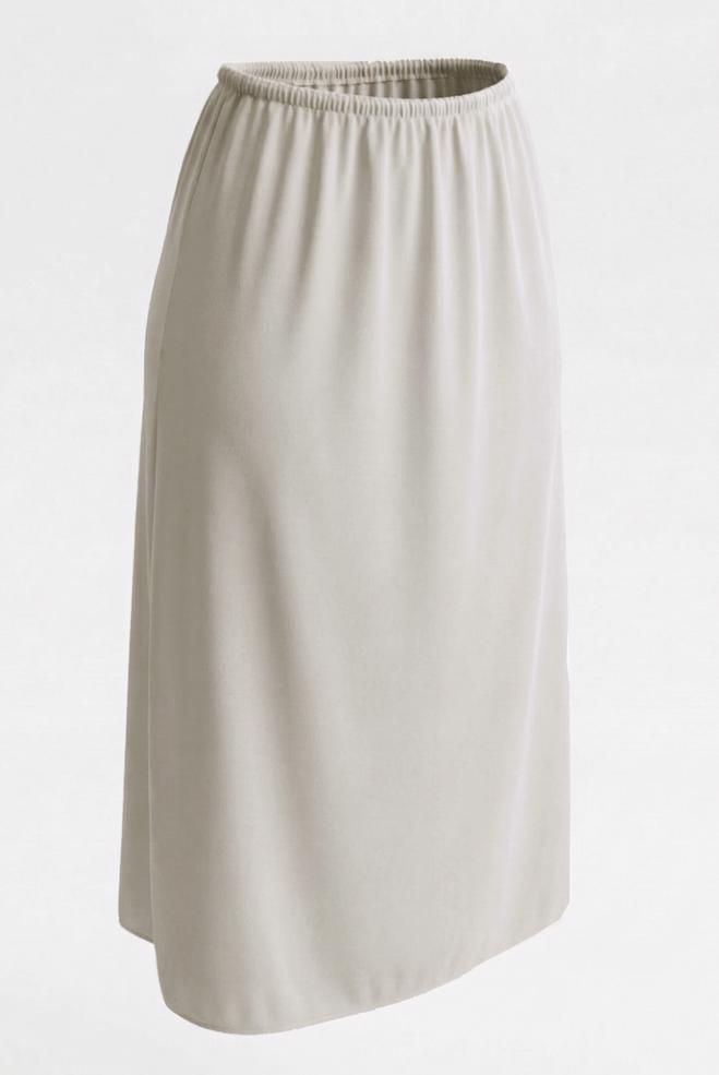 Vêtements hijab BEIGE JUPE TAILLE ÉLASTIQUE 60686 - ALVİNA