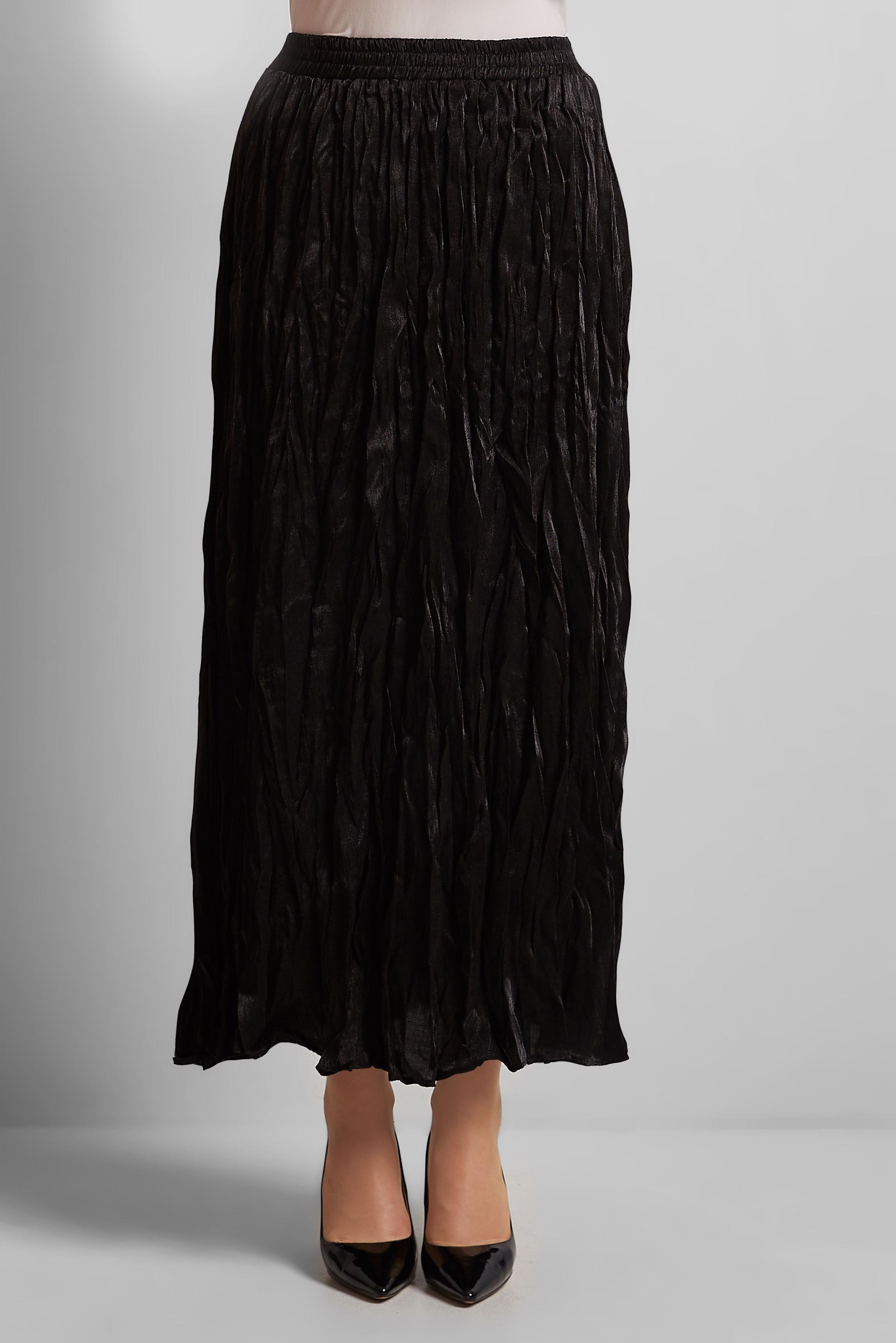 Vêtements hijab NOIR JUPE FROISSÉE 60688