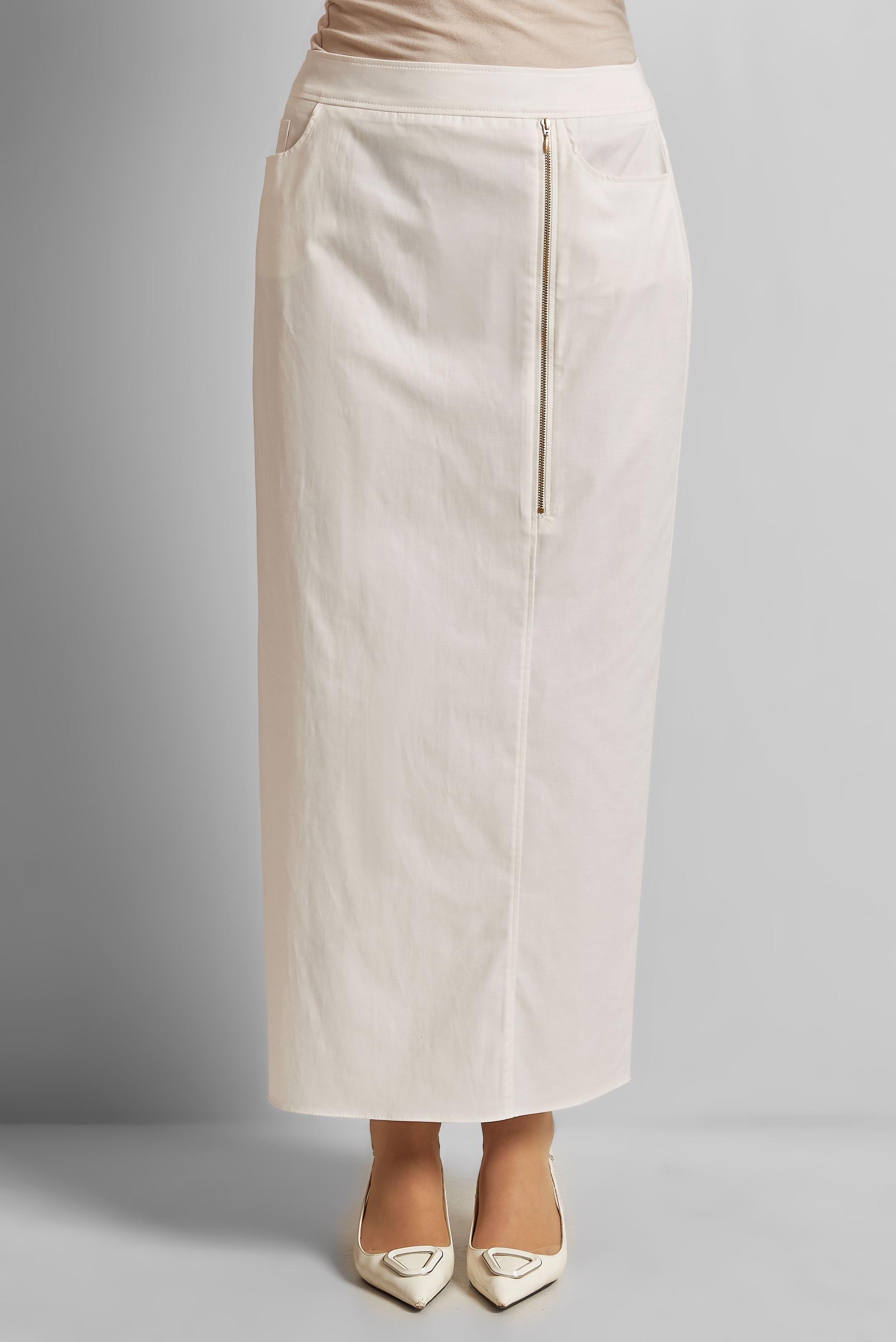 Hijab clothing WHITE COTTON SKIRT 60692