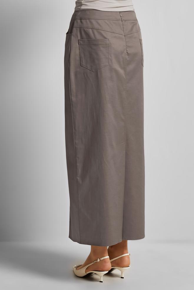 Hijab clothing MINK COTTON SKIRT 60692 - ALVİNA