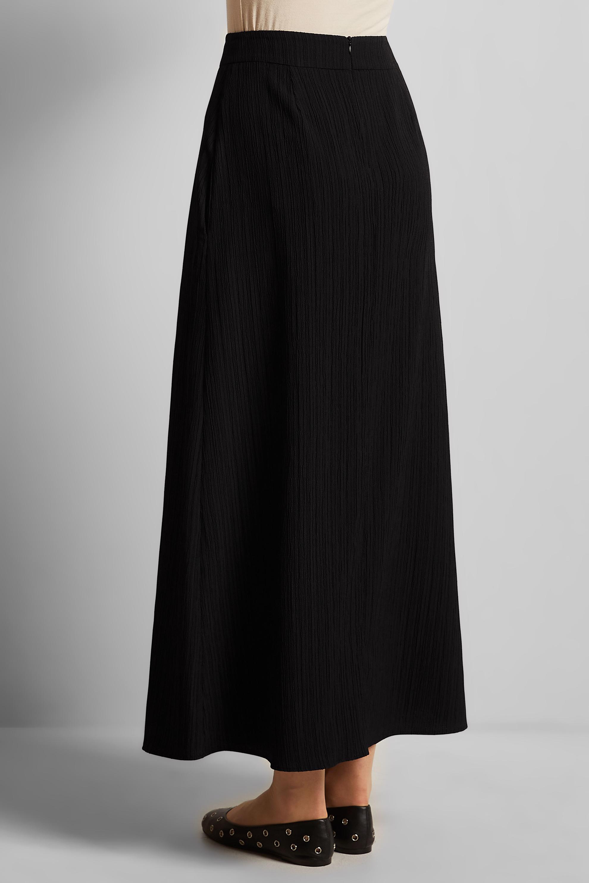 Tesettür giyim SİYAH A KESİM ETEK 60694