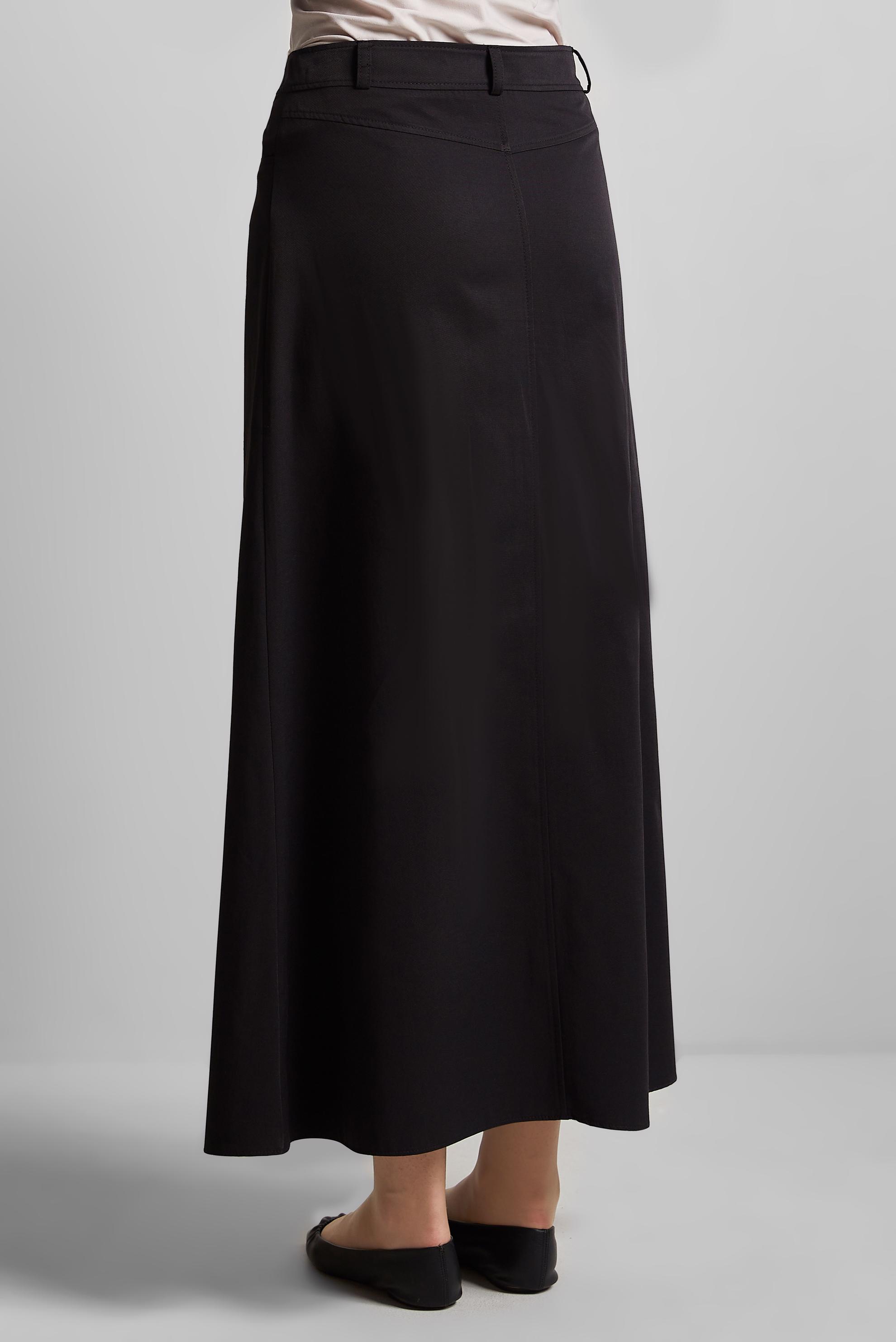 Tesettür giyim SİYAH DÜZ ETEK 60697