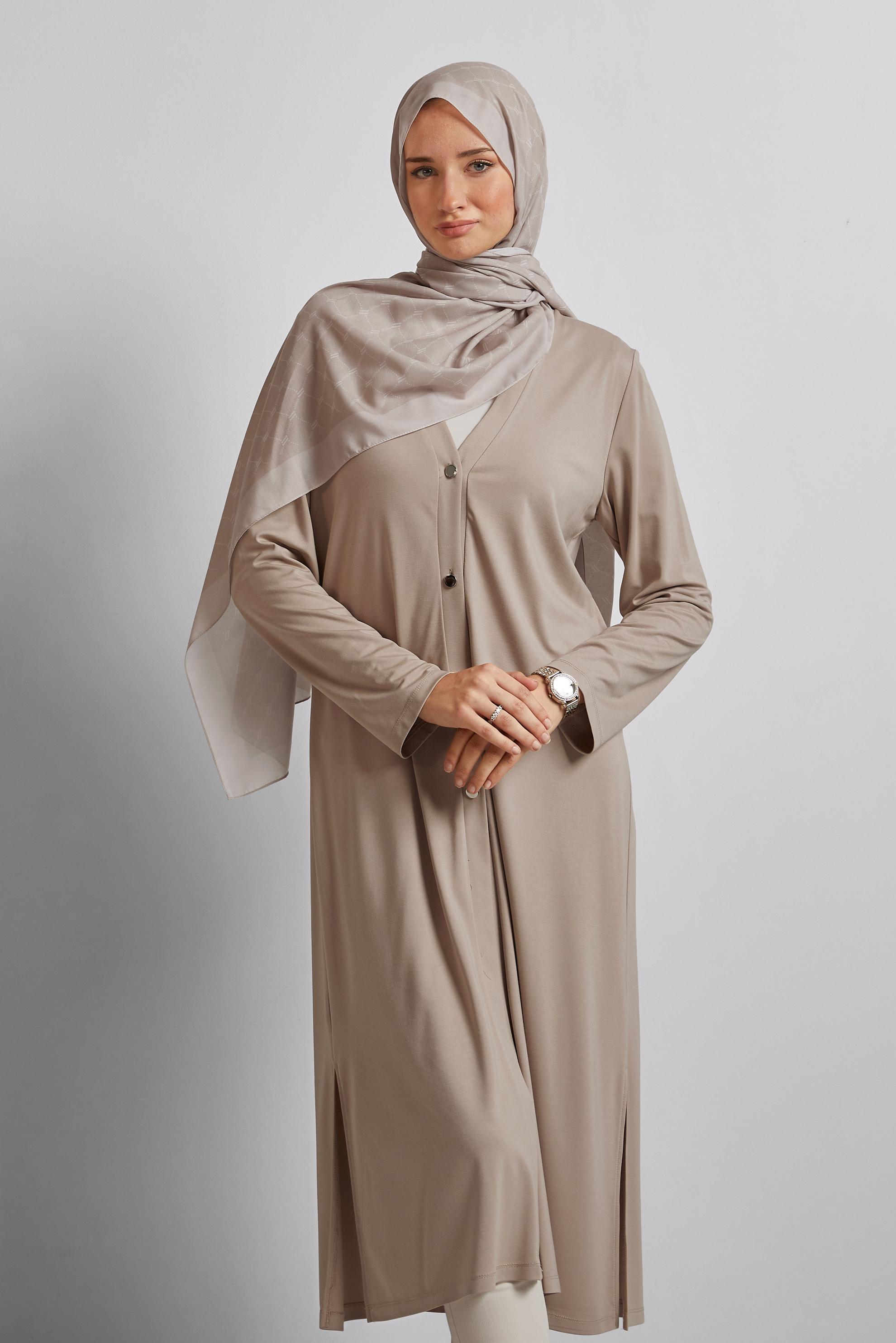 Hijab clothing MINK LONG CARDIGAN 45689