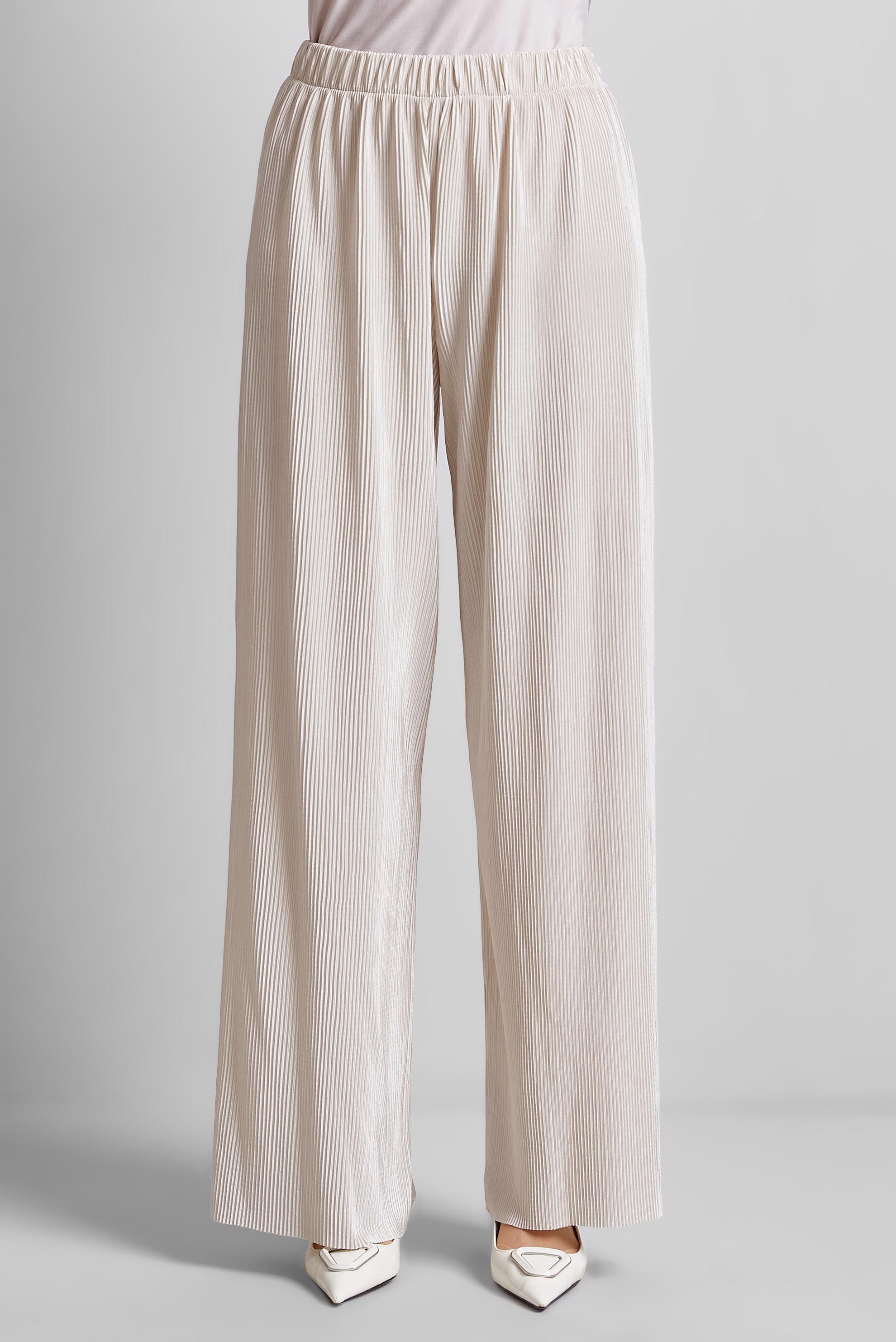 Tesettür giyim BEJ BELİ LASTİKLİ PANTOLON 70740