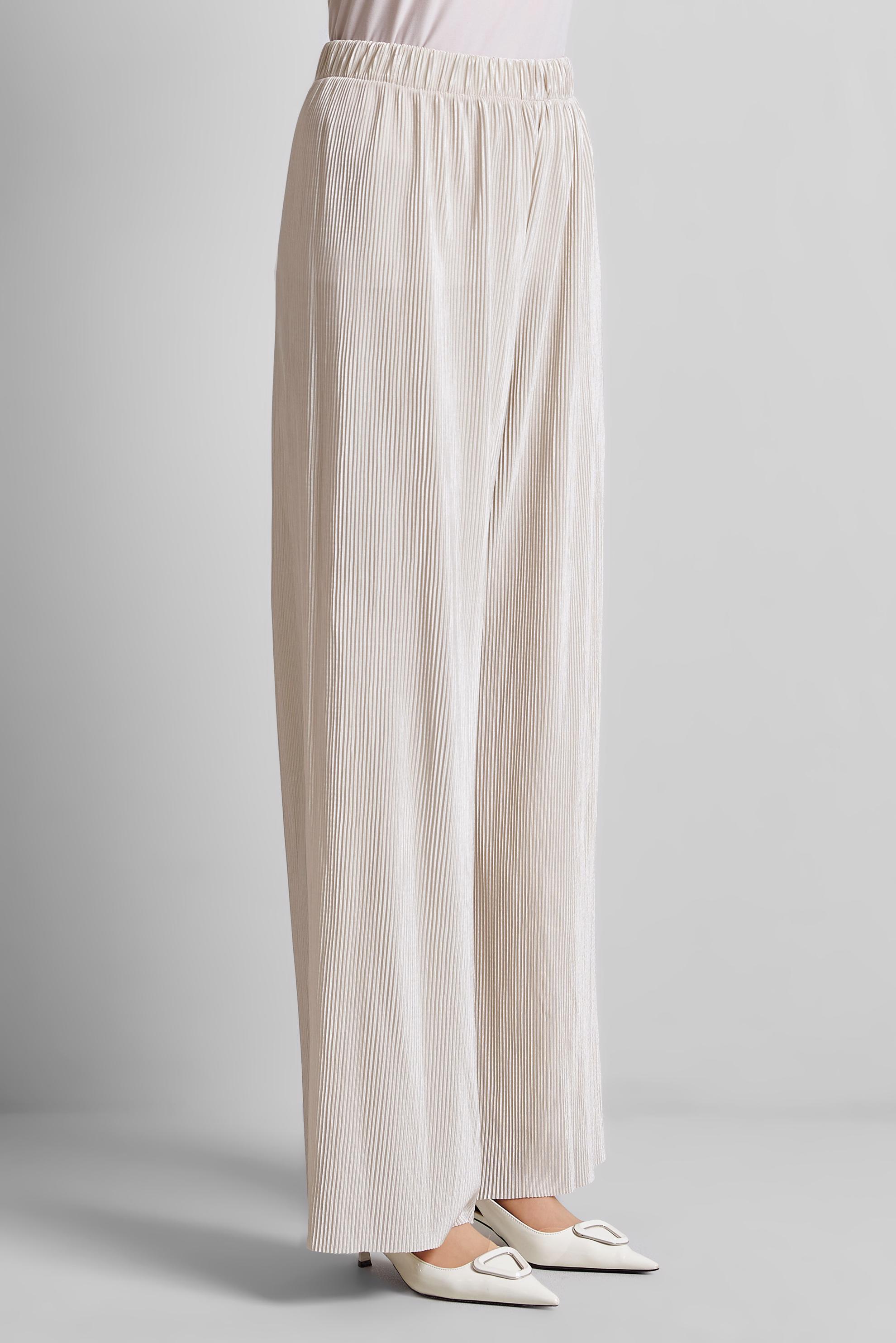 Tesettür giyim BEJ BELİ LASTİKLİ PANTOLON 70740