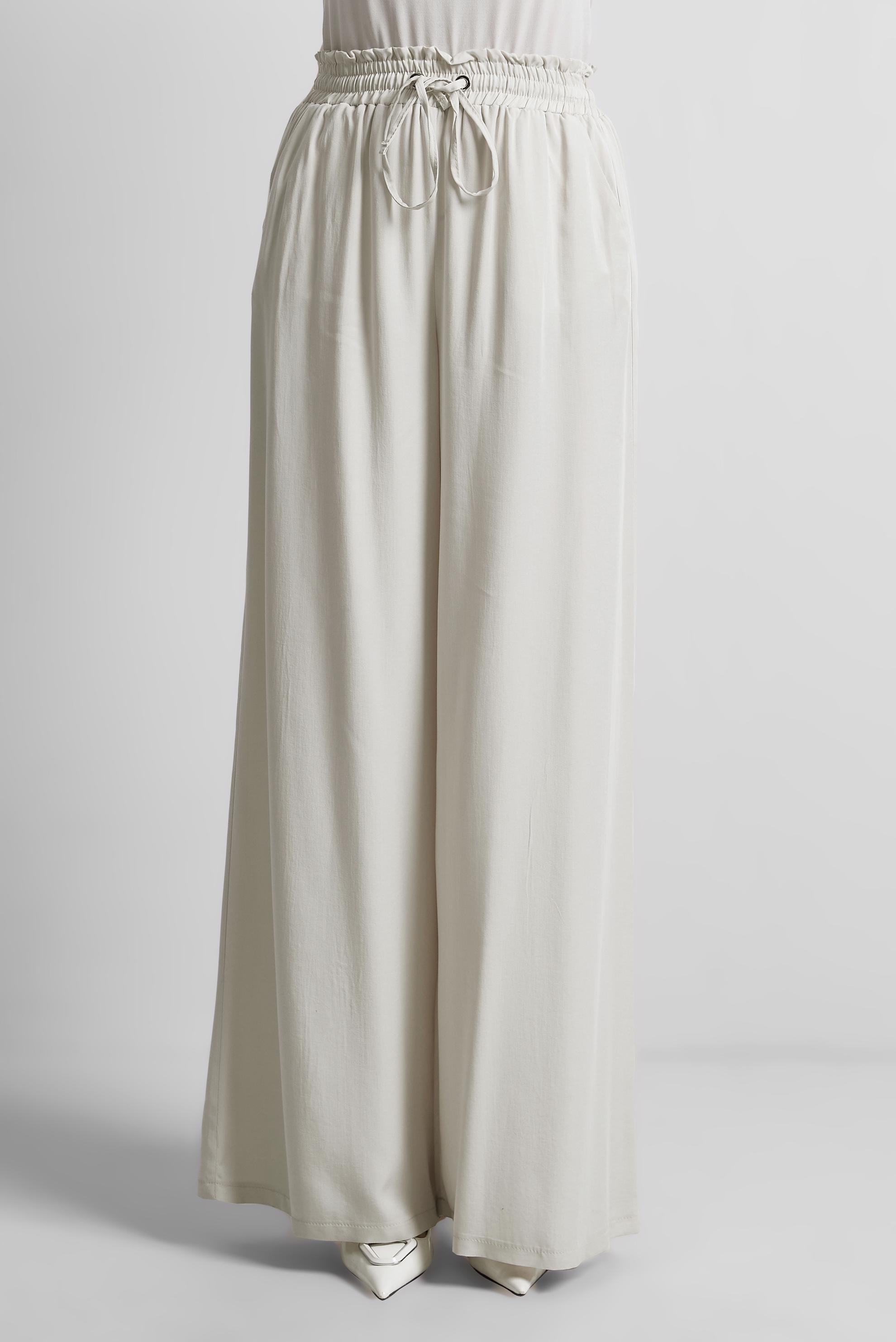 Tesettür giyim BEJ GENİŞ PAÇA PANTOLON 70850