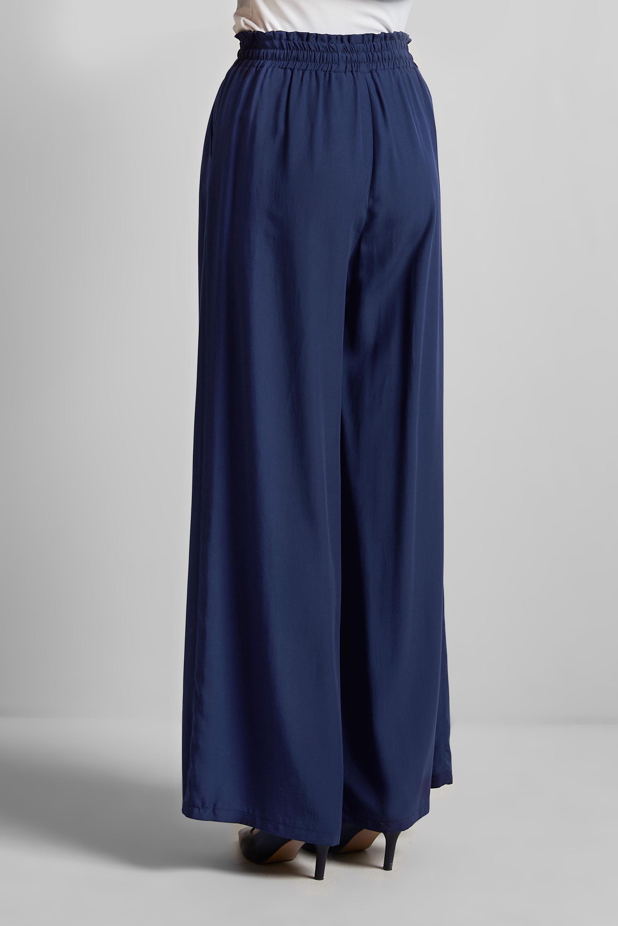 Tesettür giyim LACİVERT GENİŞ PAÇA PANTOLON 70850