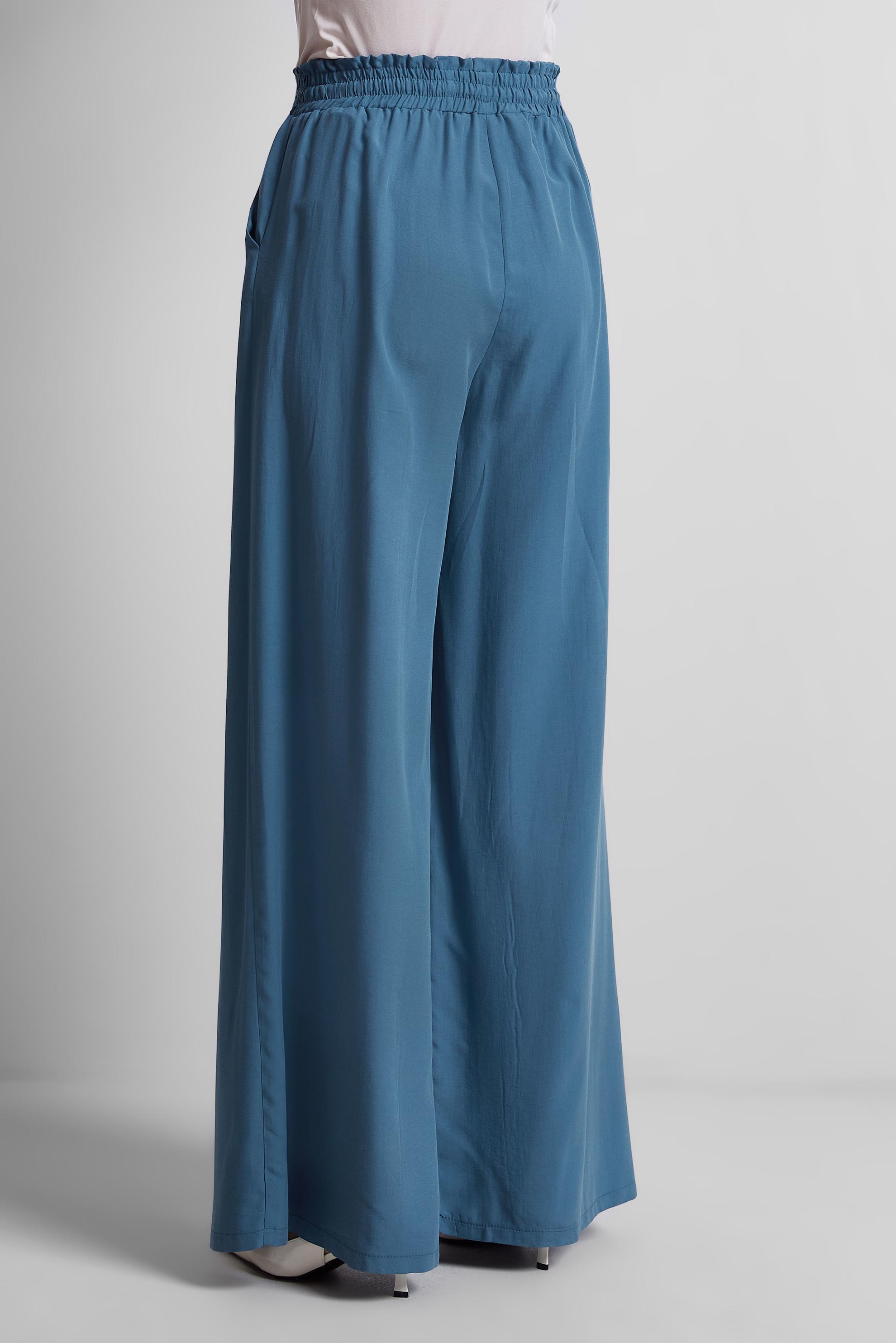 Tesettür giyim LACİVERT GENİŞ PAÇA PANTOLON 70850