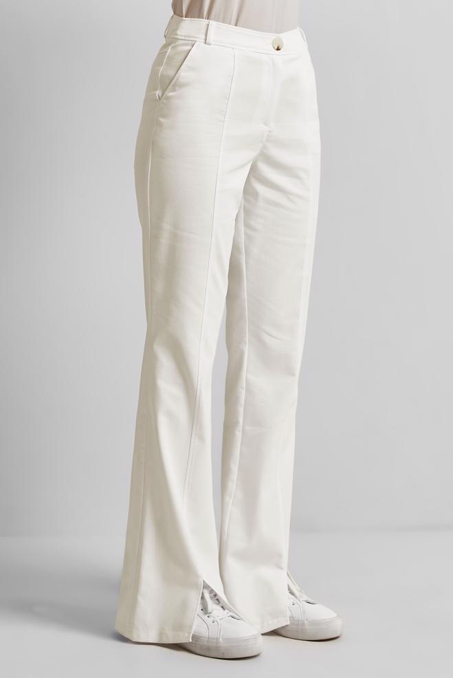 Hijab clothing WHITE SLIT DETAILED PANTS 70851 - ALVİNA