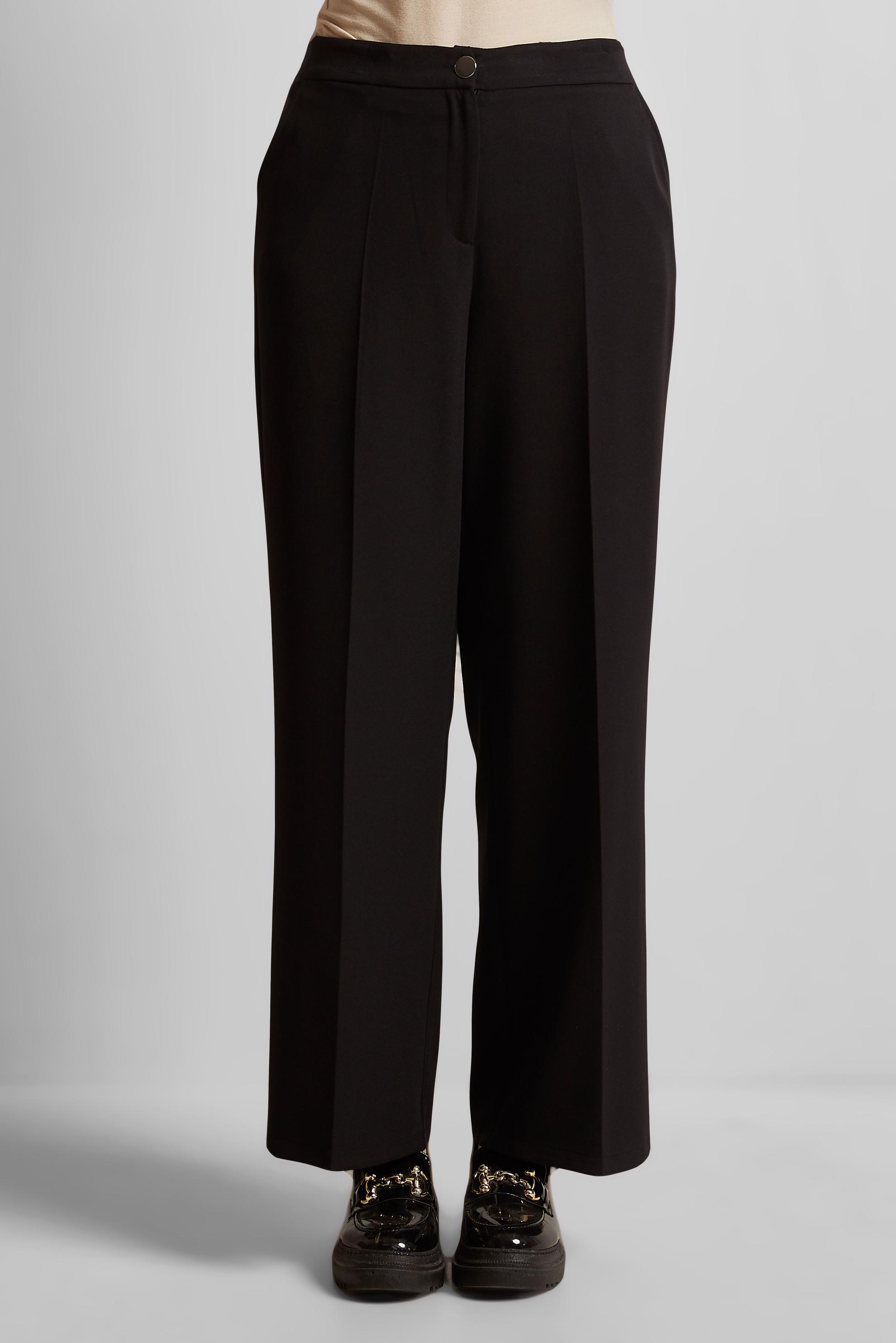 Tesettür giyim SİYAH GENİŞ PAÇA PANTOLON 70852