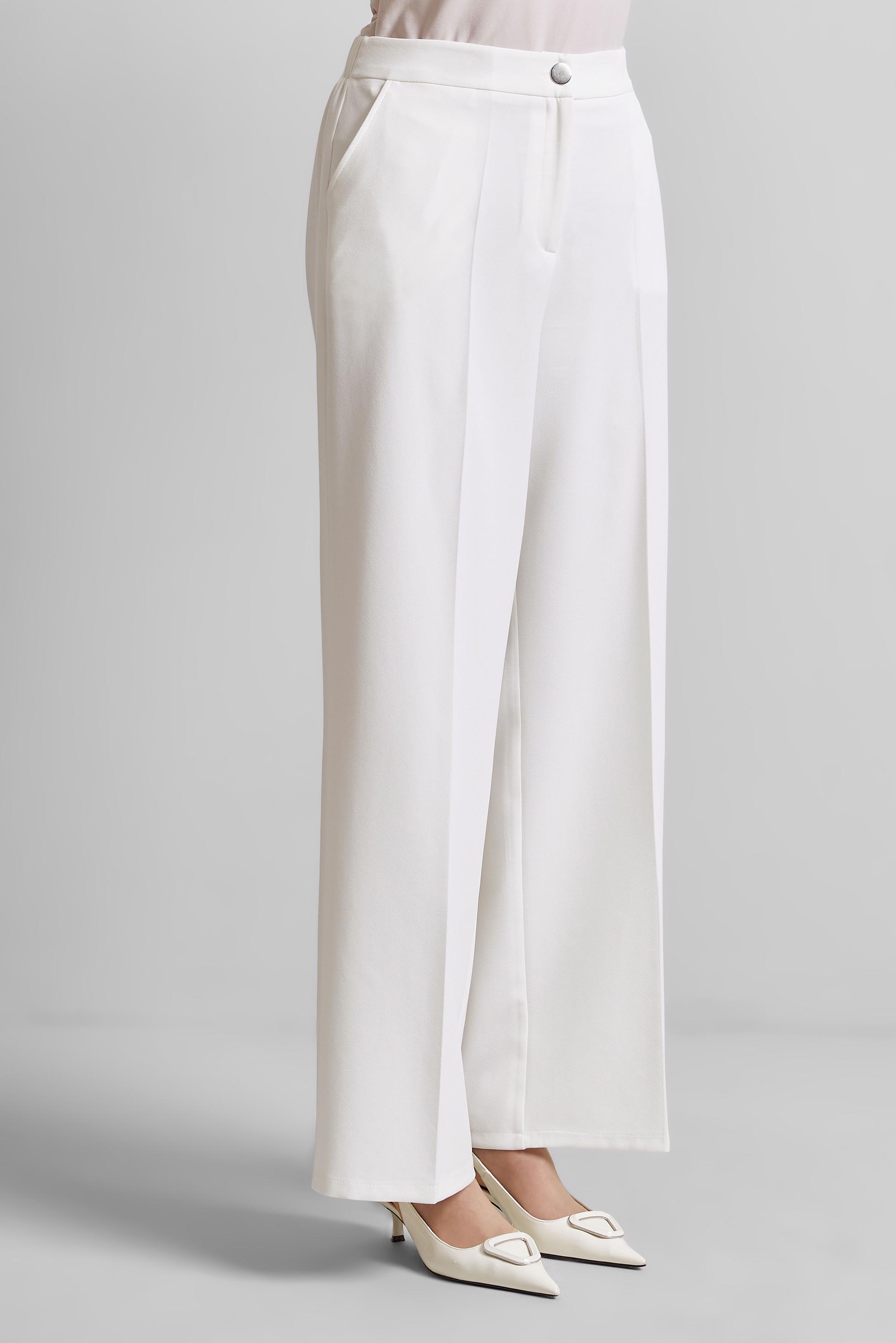 Tesettür giyim BEYAZ GENİŞ PAÇA PANTOLON 70852