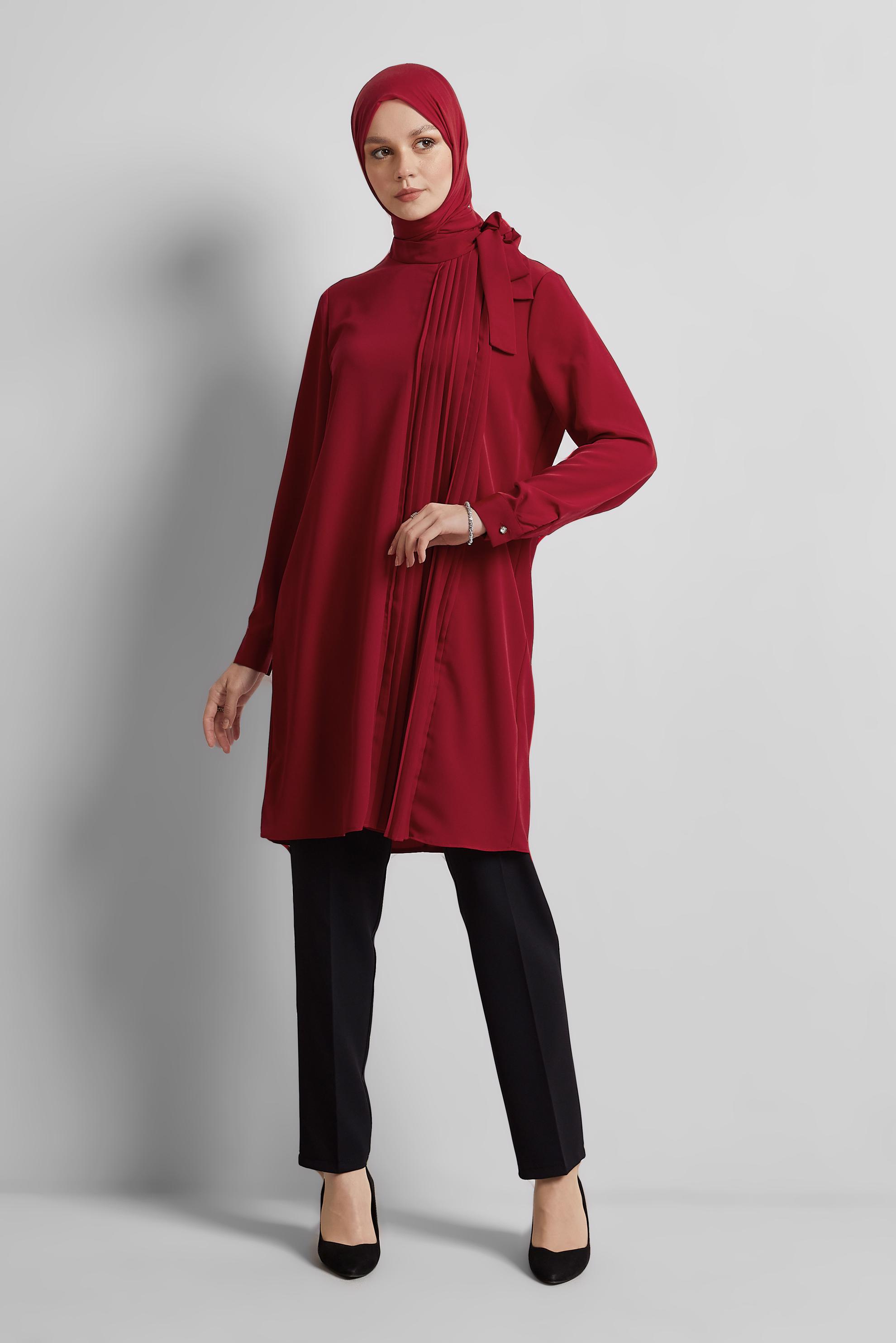 Tesettür giyim SİYAH DAR PAÇA PANTOLON 70853