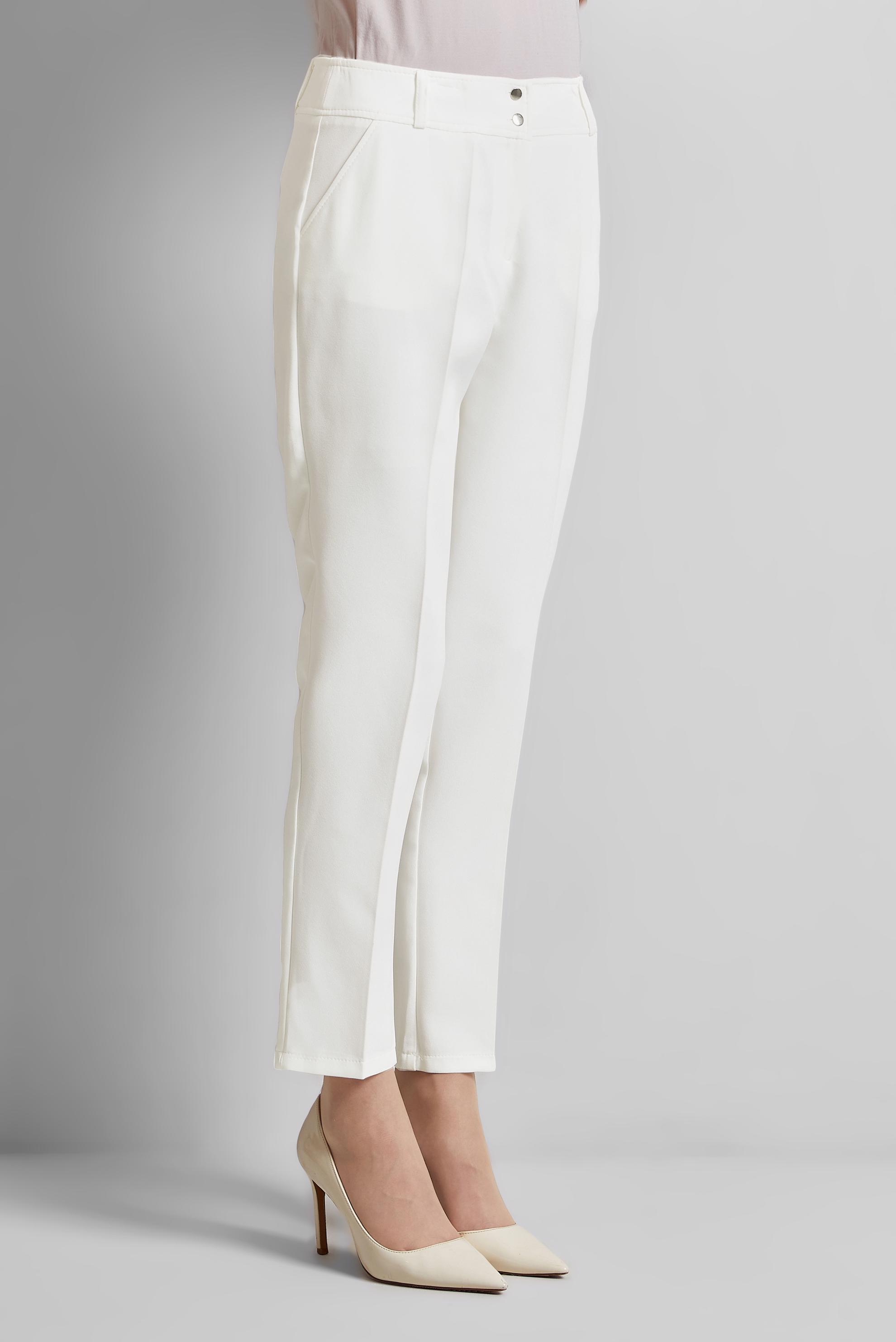 Tesettür giyim BEYAZ DAR PAÇA PANTOLON 70854