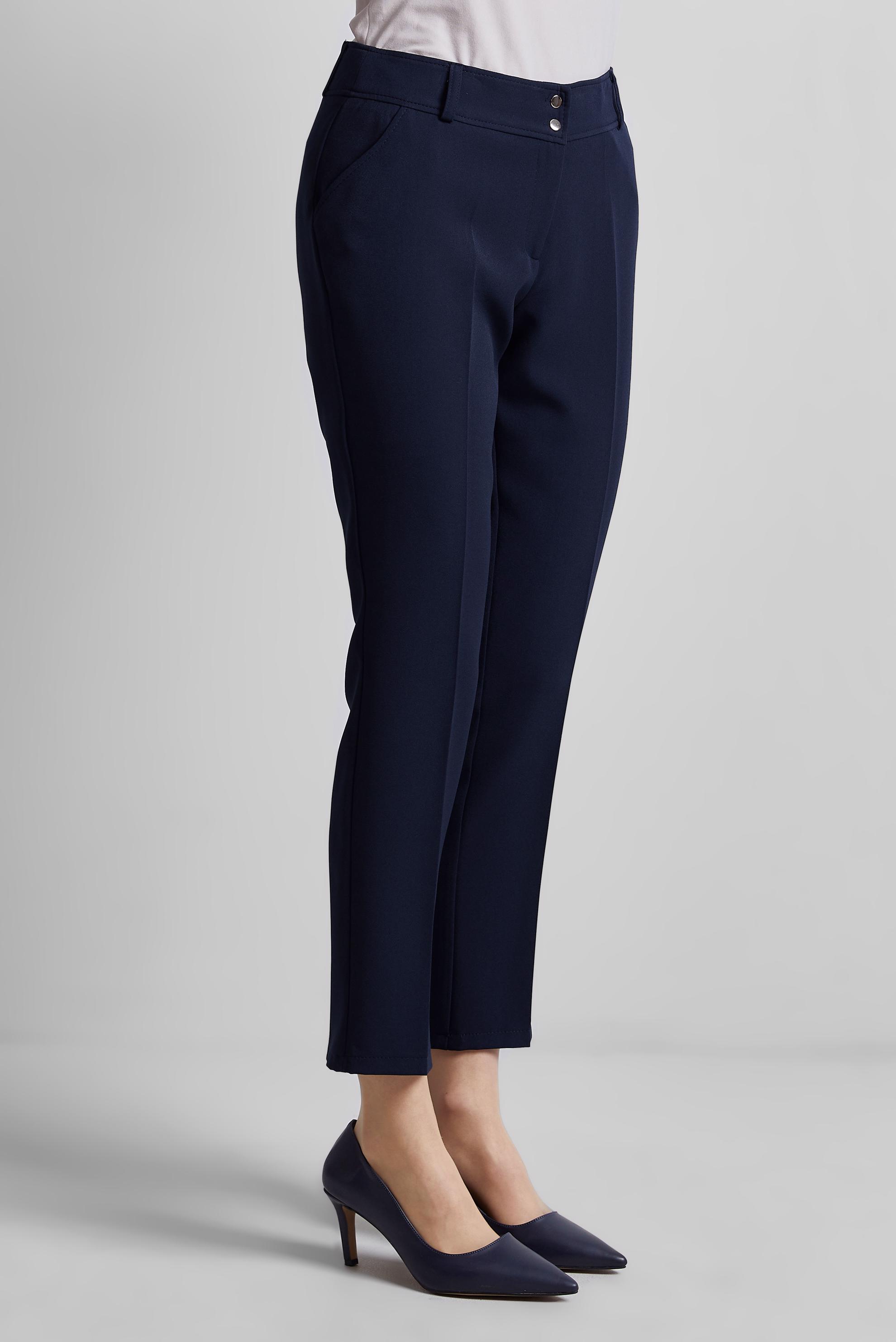 Tesettür giyim LACİVERT DAR PAÇA PANTOLON 70854