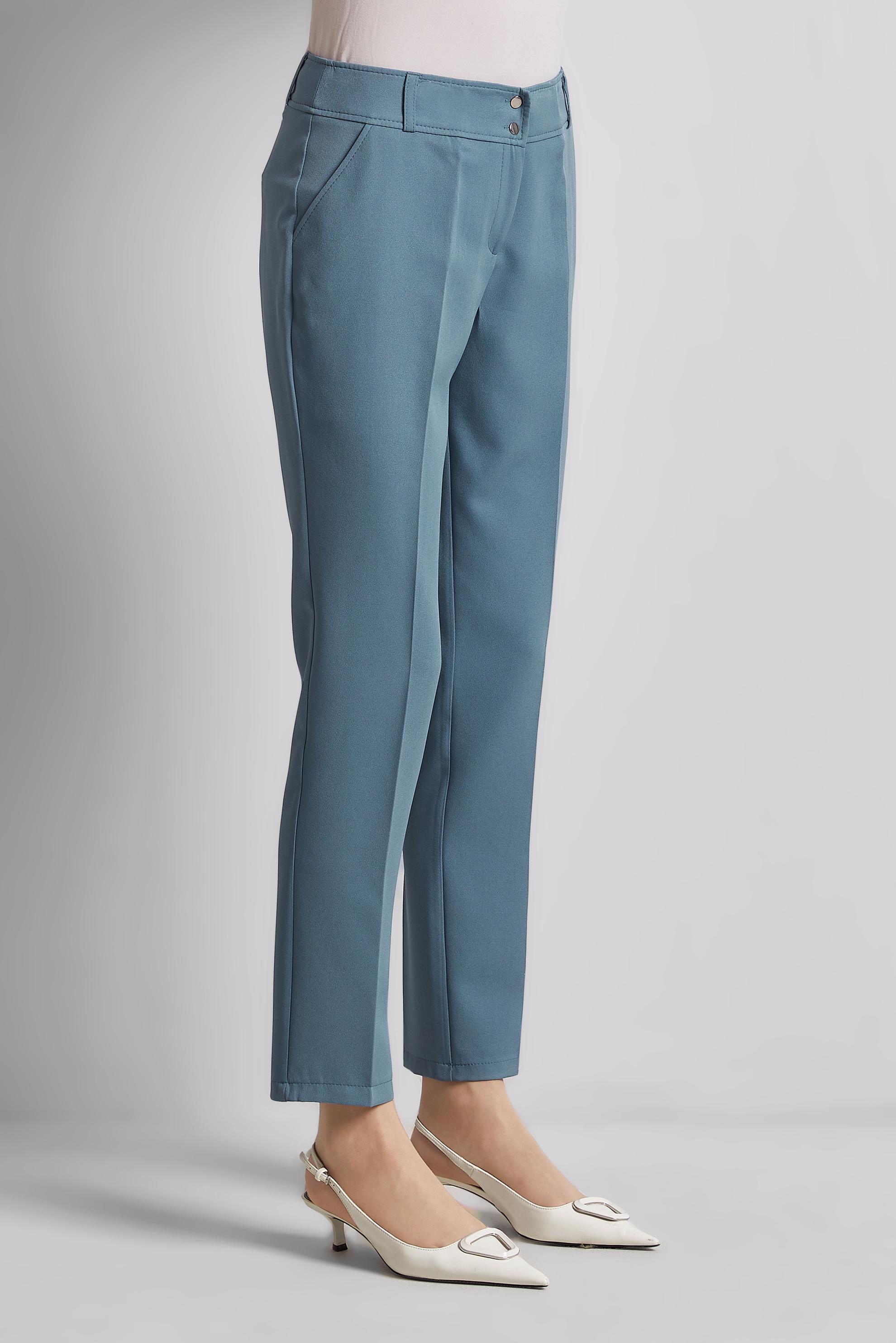 Tesettür giyim MAVİ DAR PAÇA PANTOLON 70854