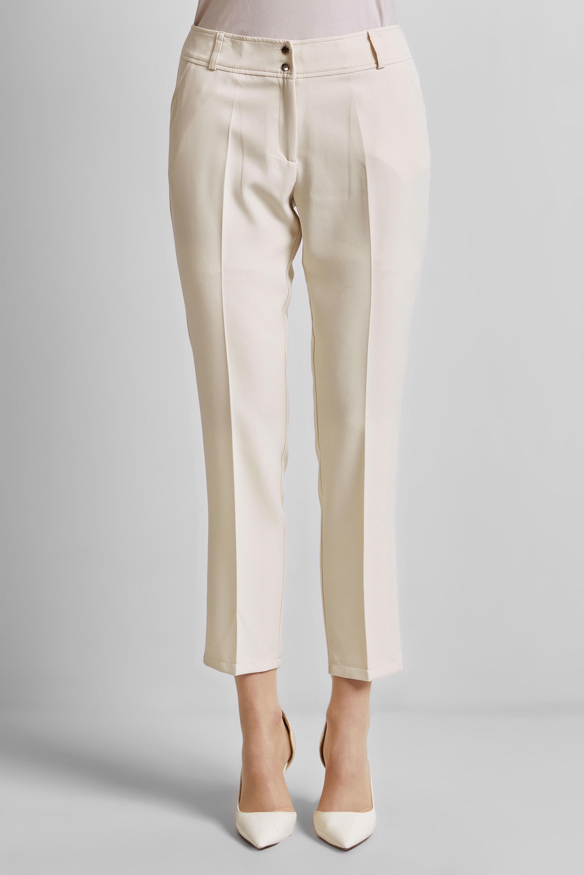 Tesettür giyim EKRU DAR PAÇA PANTOLON 70854