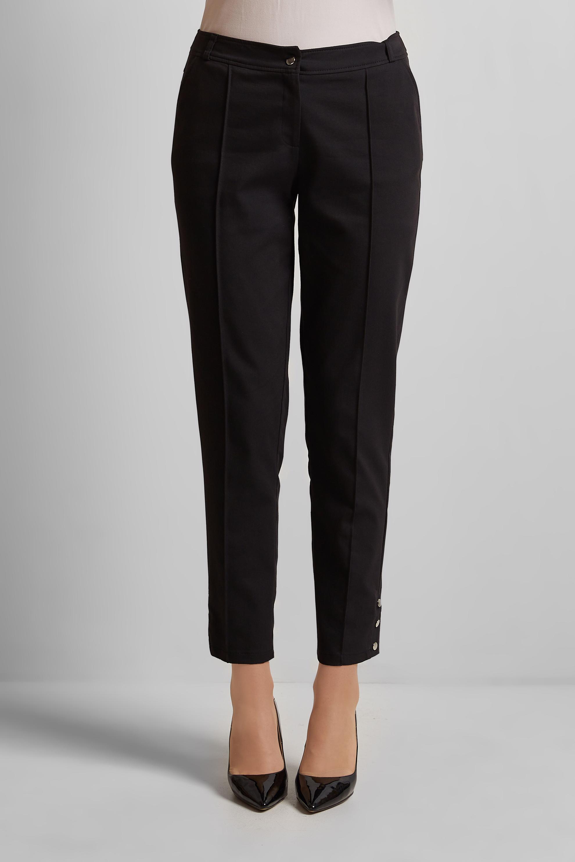 Tesettür giyim SİYAH DÜZ PAÇA PANTOLON 70856