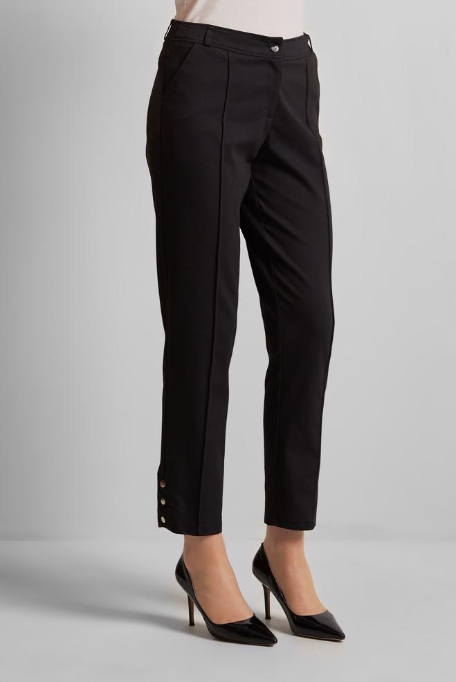 Hijab clothing BLACK STRAIGHT CUT PANTS 70856 - ALVİNA
