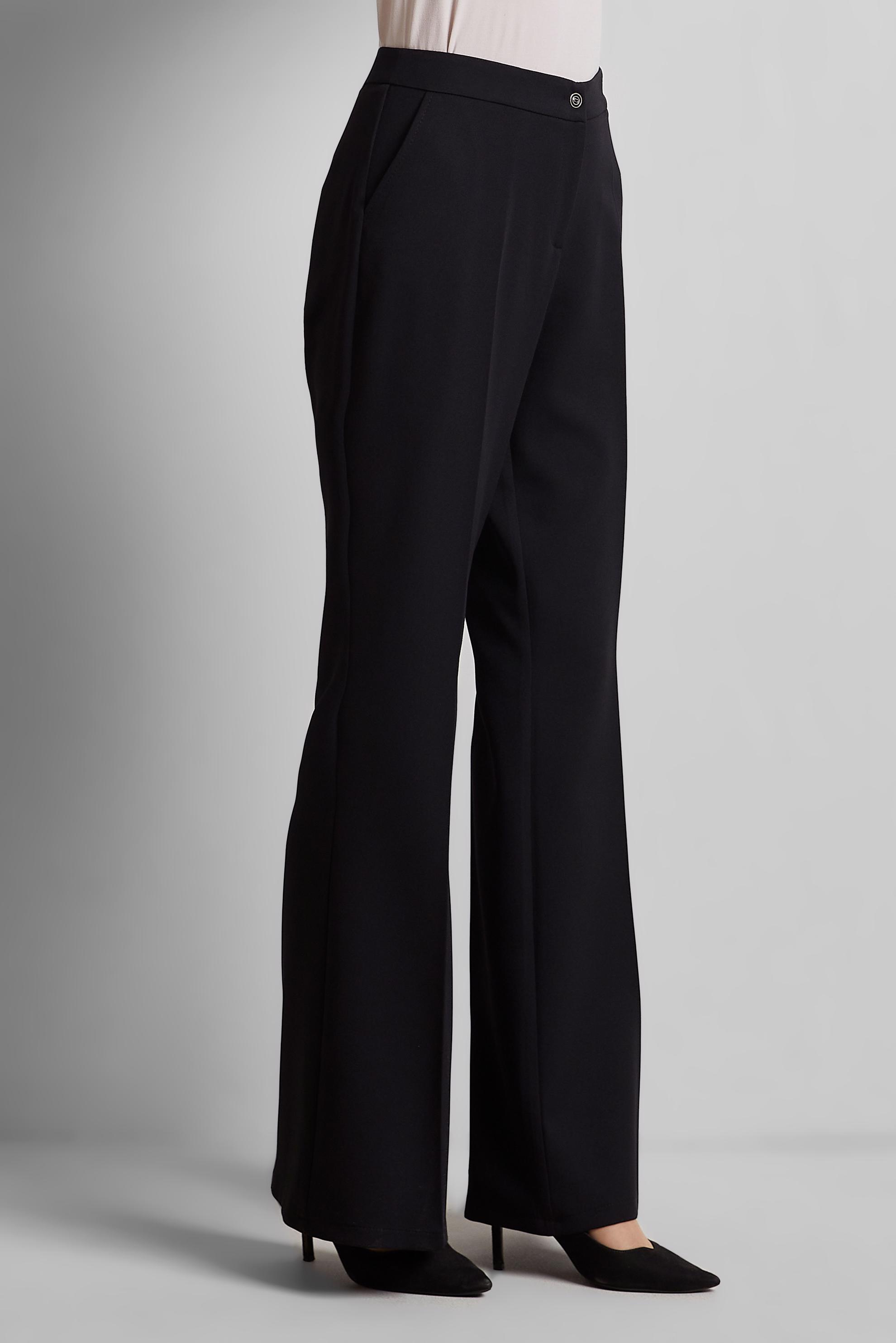 Tesettür giyim SİYAH İSPANYOL PAÇA PANTOLON 70860