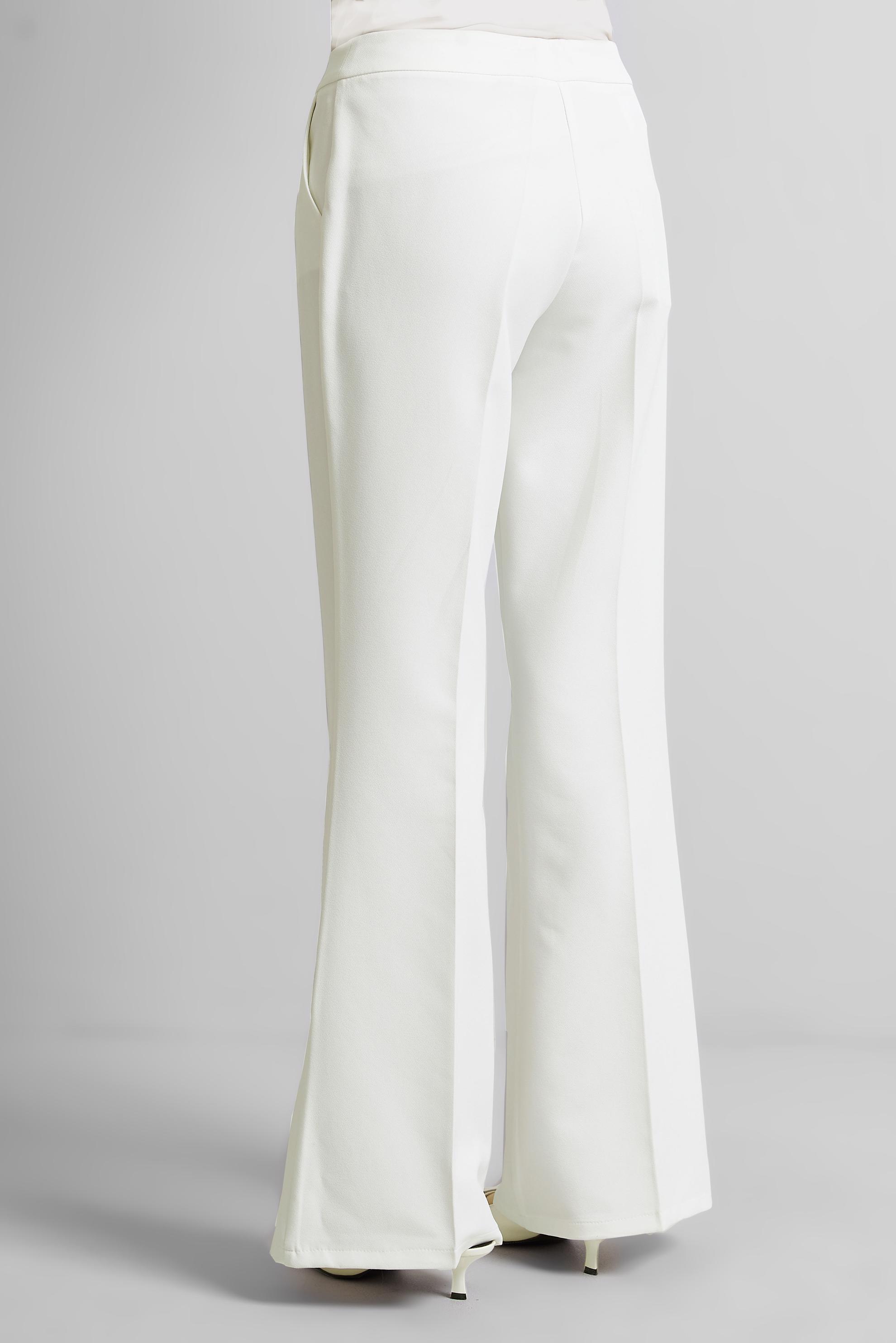 Tesettür giyim BEYAZ İSPANYOL PAÇA PANTOLON 70860