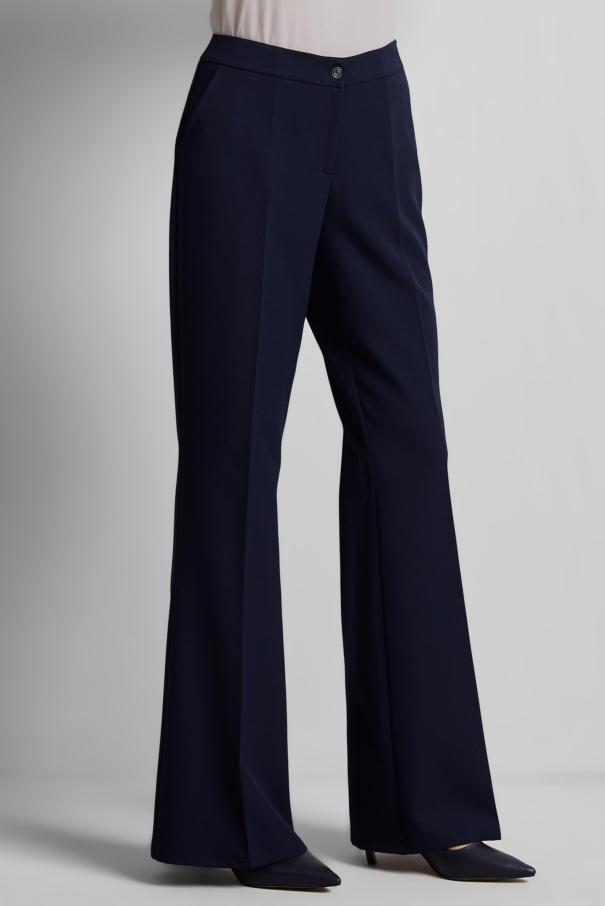 Tesettür giyim LACİVERT İSPANYOL PAÇA PANTOLON 70860