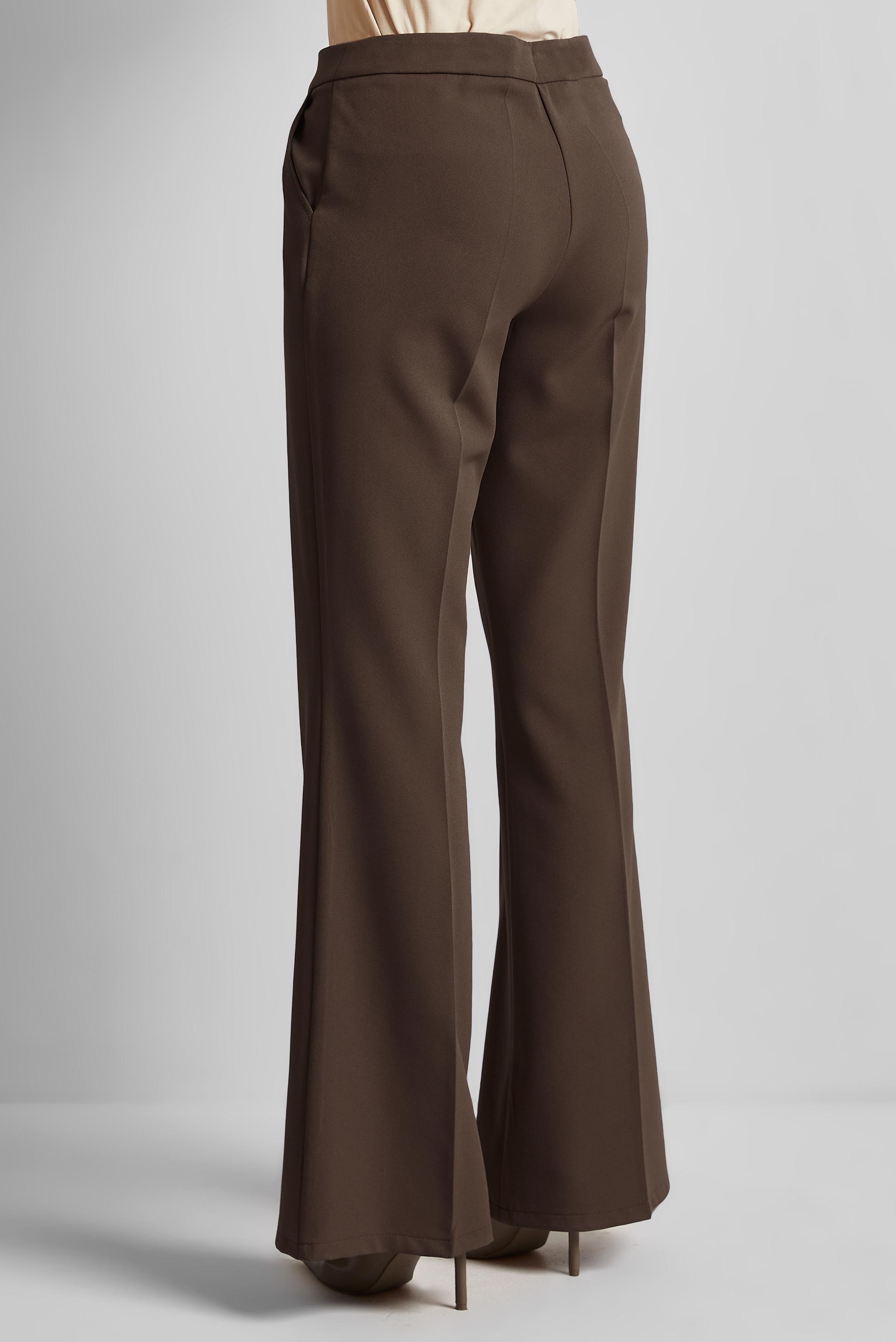 Tesettür giyim VİZON İSPANYOL PAÇA PANTOLON 70860