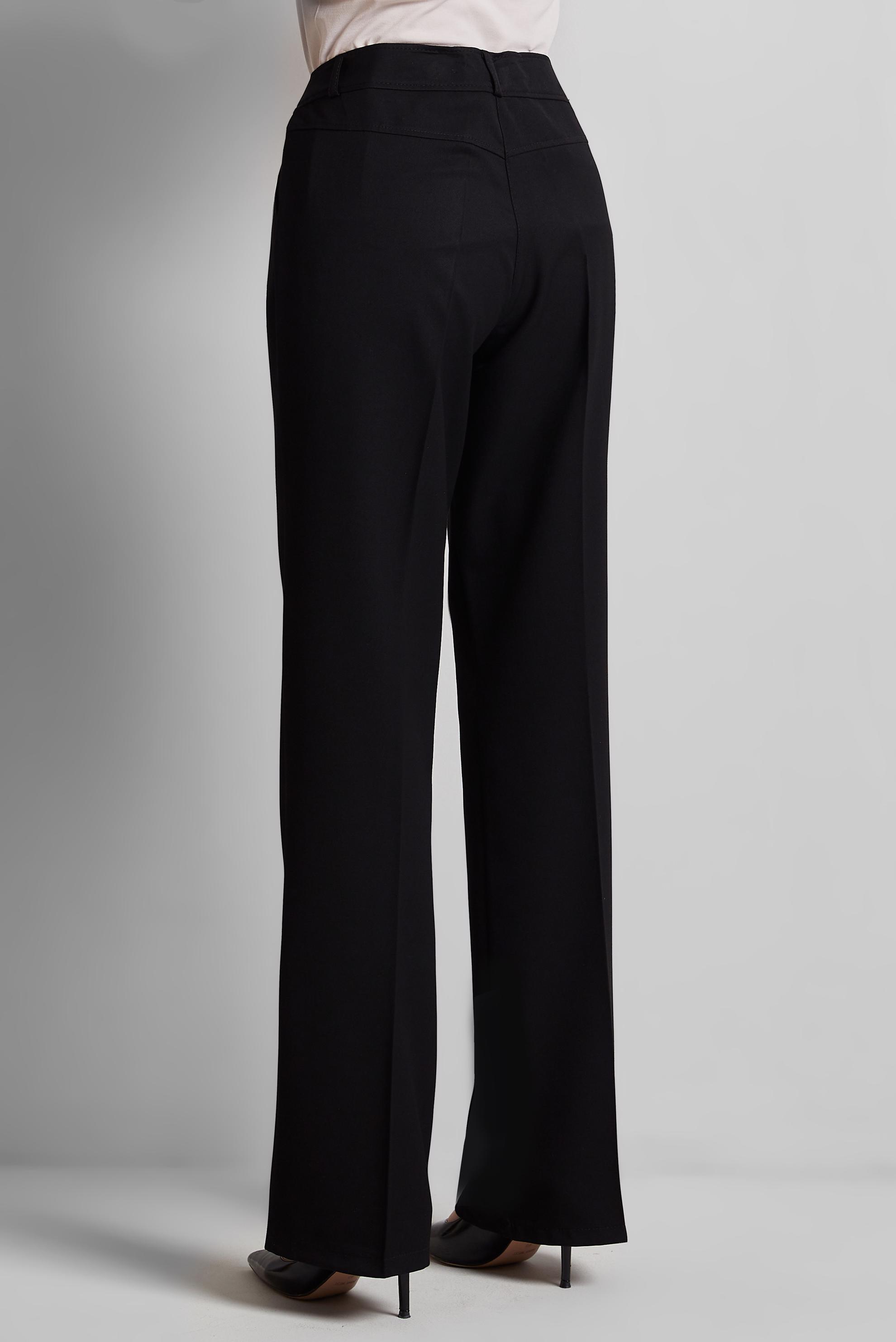 Hijab clothing BLACK STRAIGHT CUT PANTS 70862