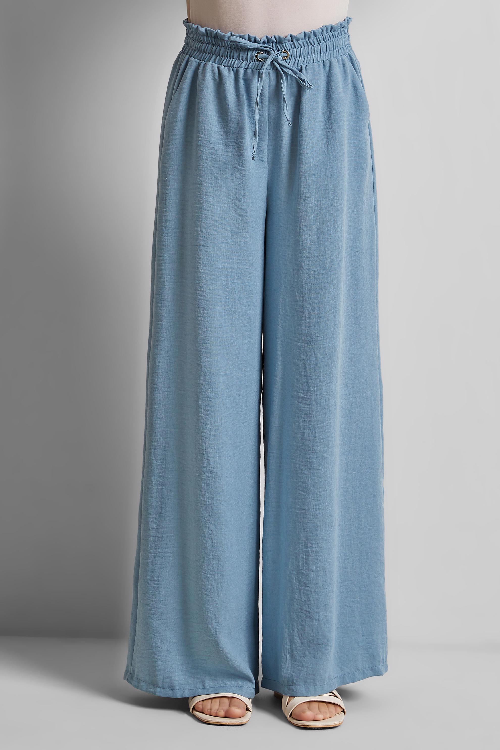 Hijab clothing BLUE WIDE LEG PANTS 70863