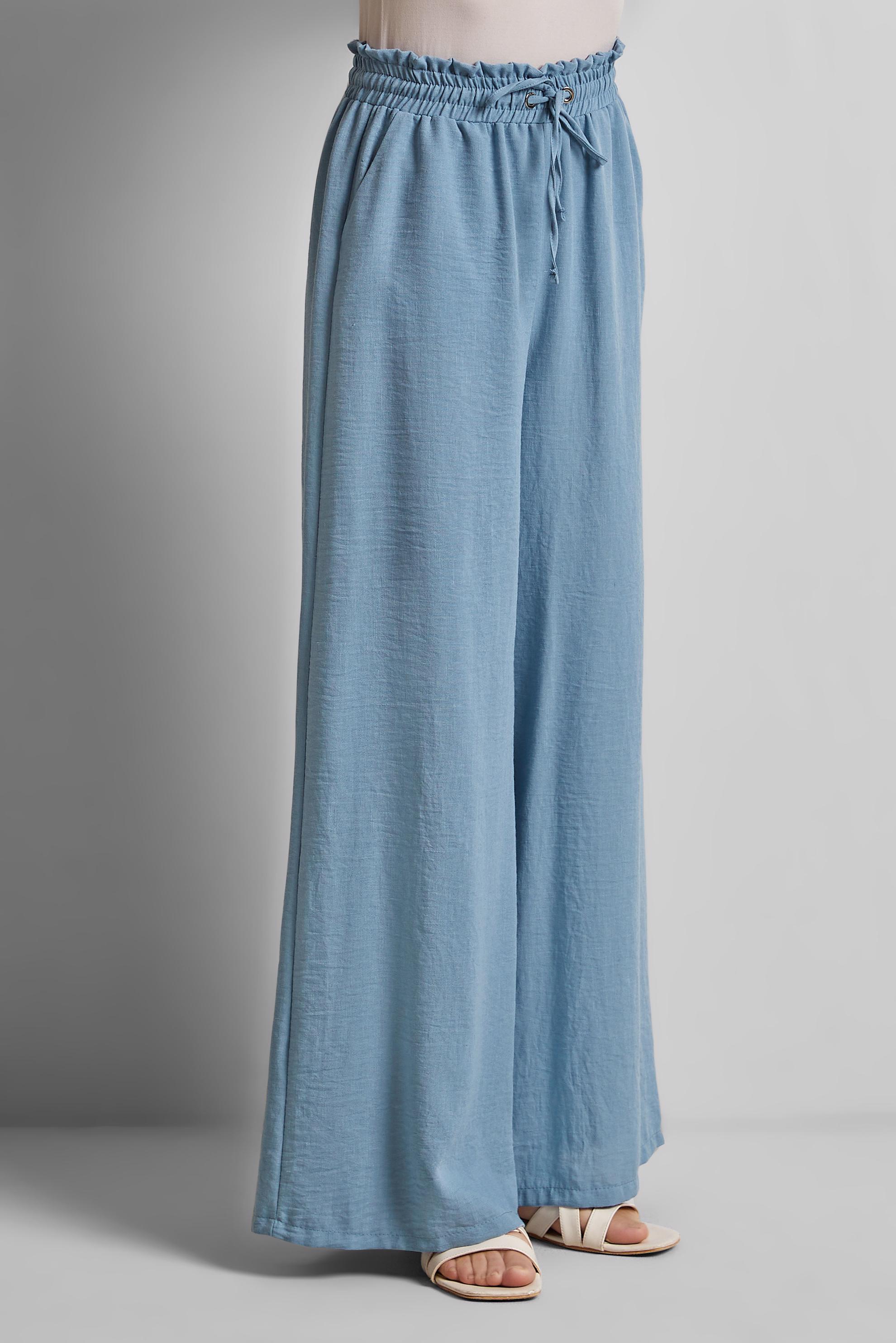 Hijab clothing BLUE WIDE LEG PANTS 70863