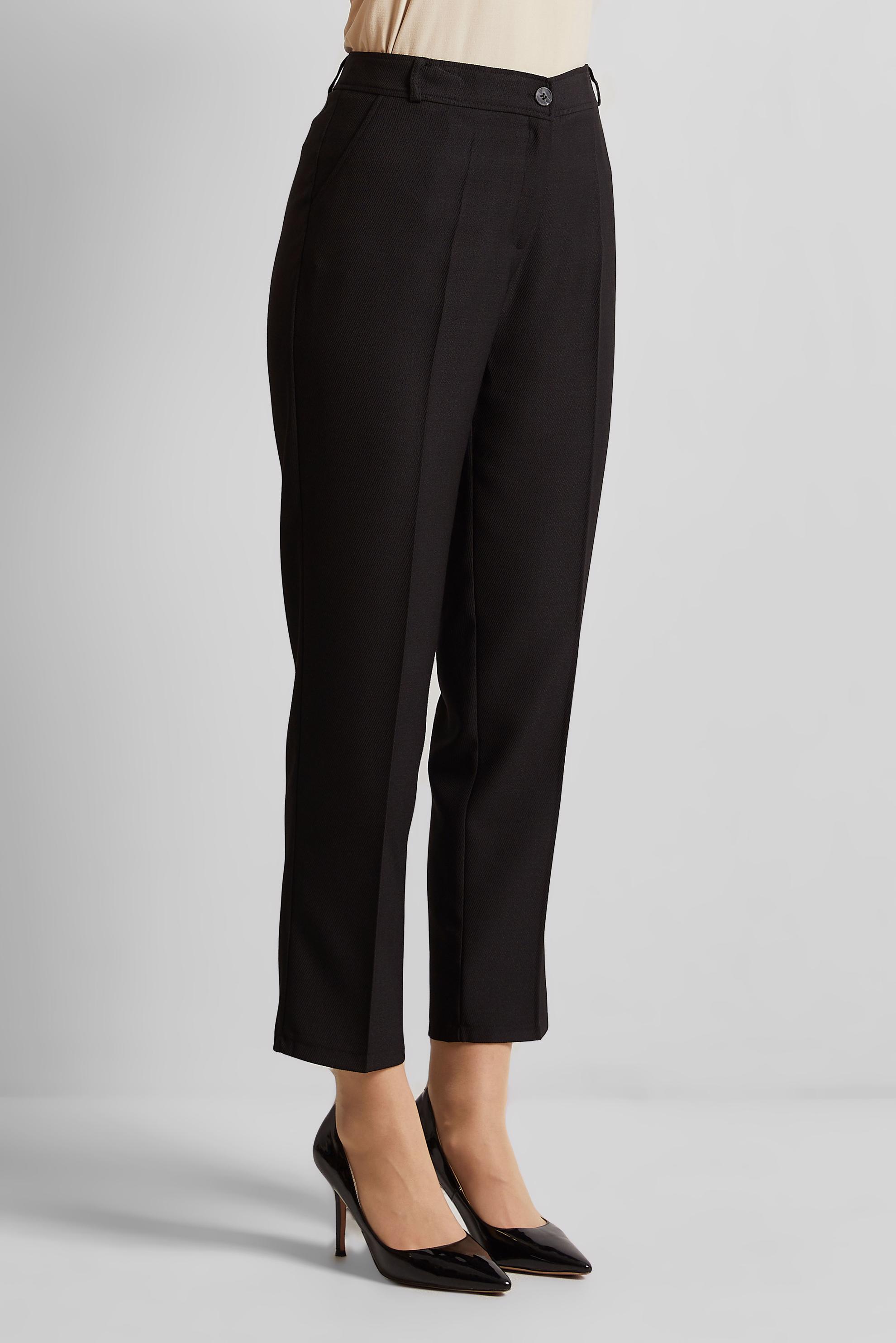 Tesettür giyim SİYAH BORU PAÇA PANTOLON 70864