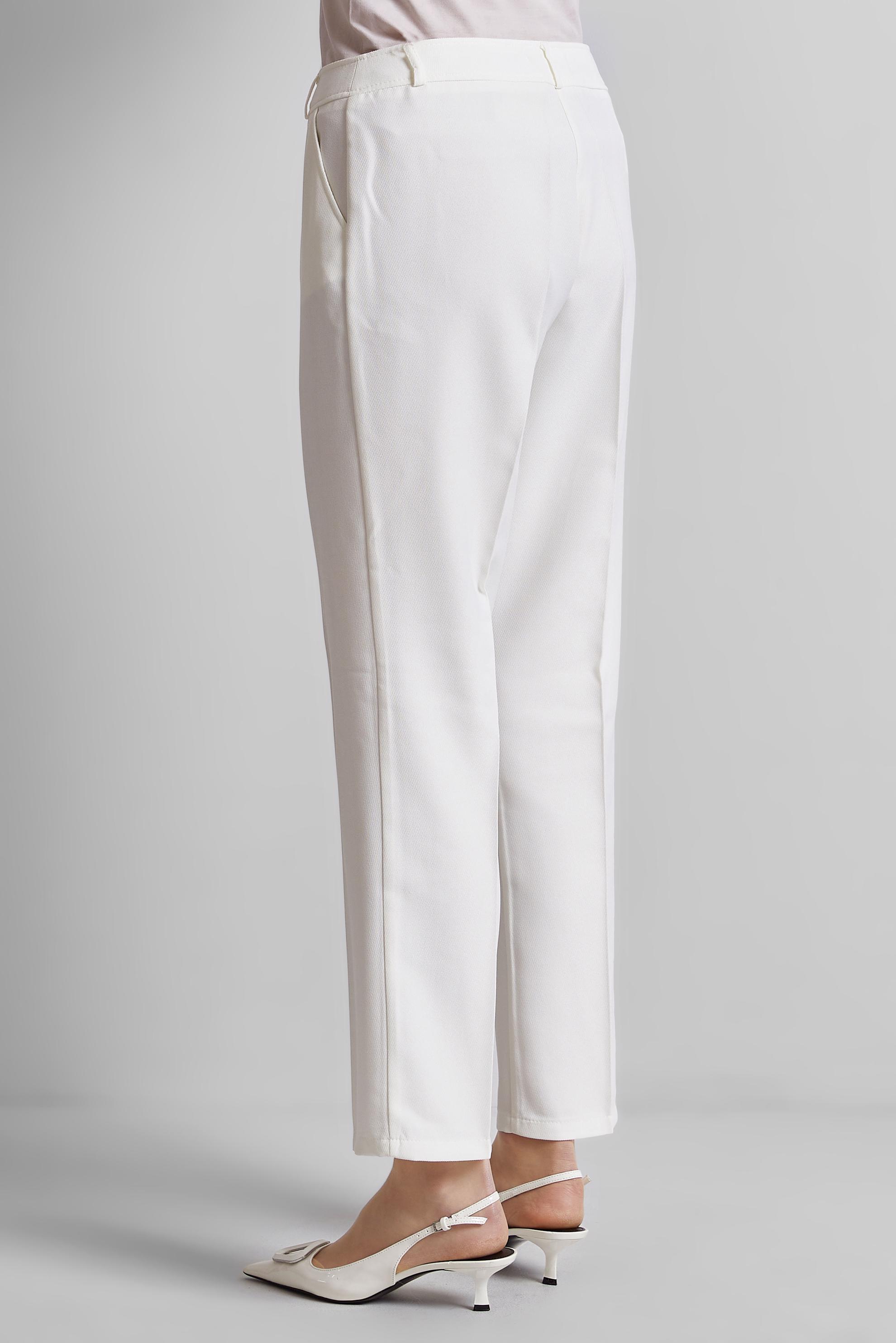 Tesettür giyim BEYAZ BORU PAÇA PANTOLON 70864