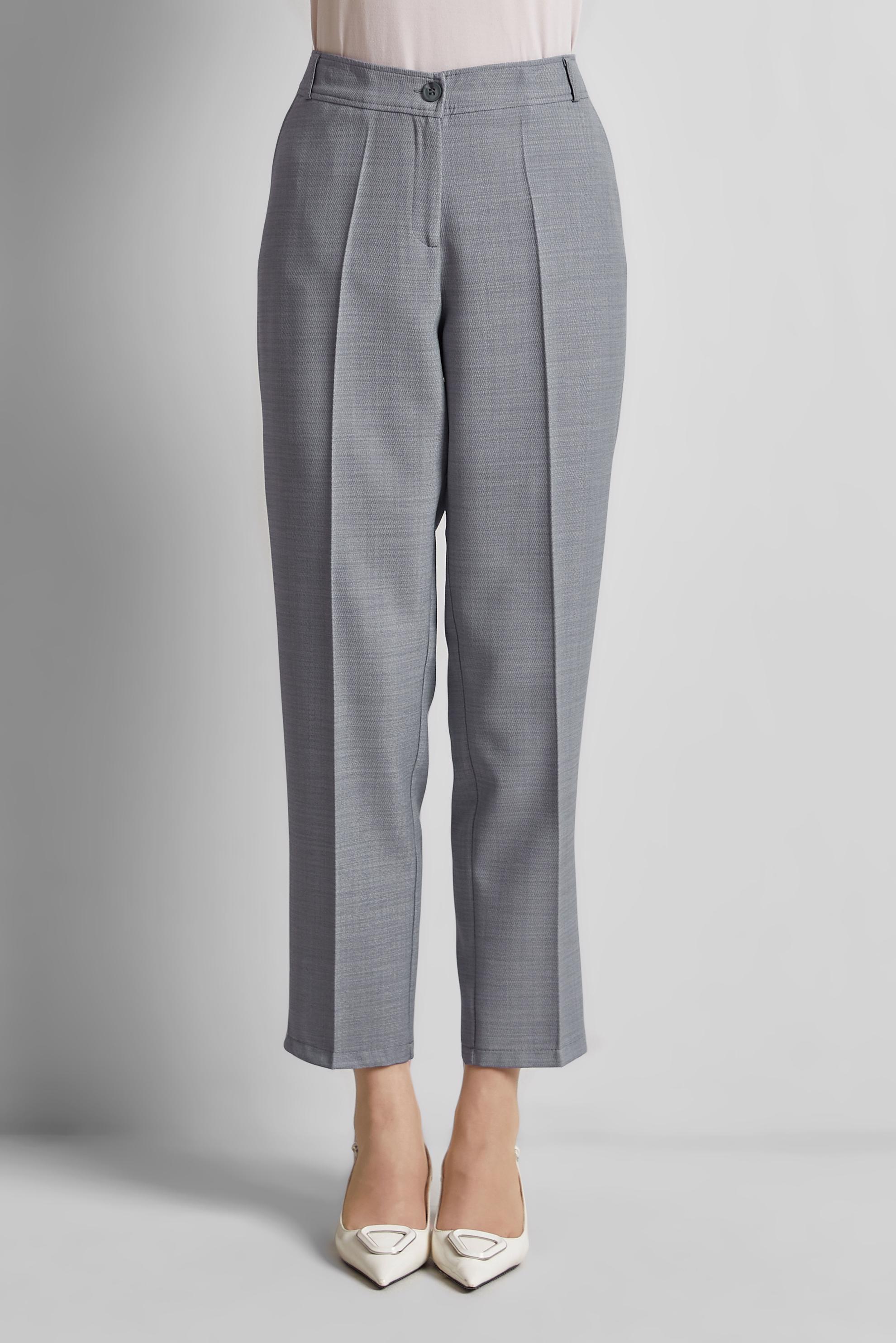 Tesettür giyim GRİ BORU PAÇA PANTOLON 70864