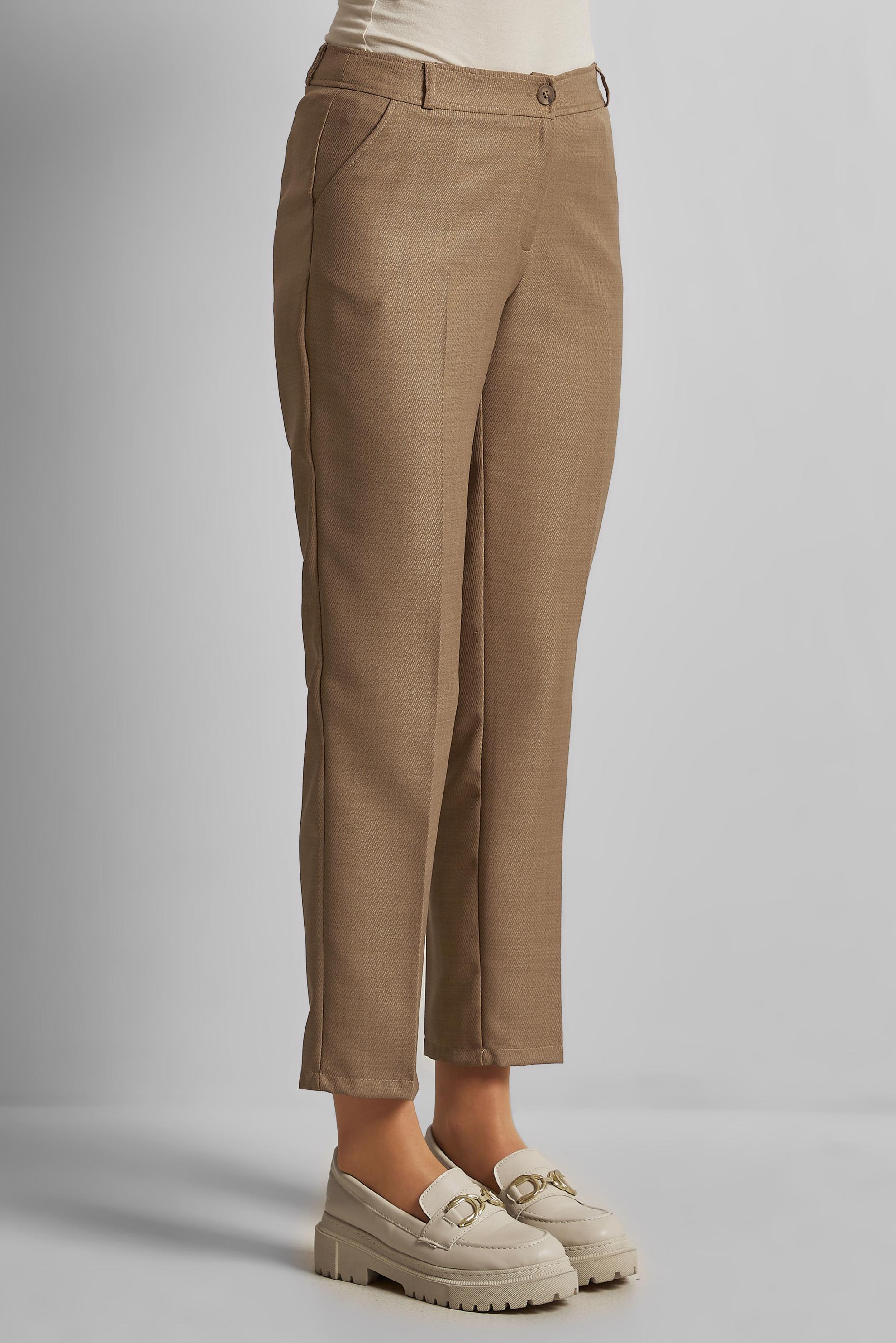 Tesettür giyim KAHVE BORU PAÇA PANTOLON 70864