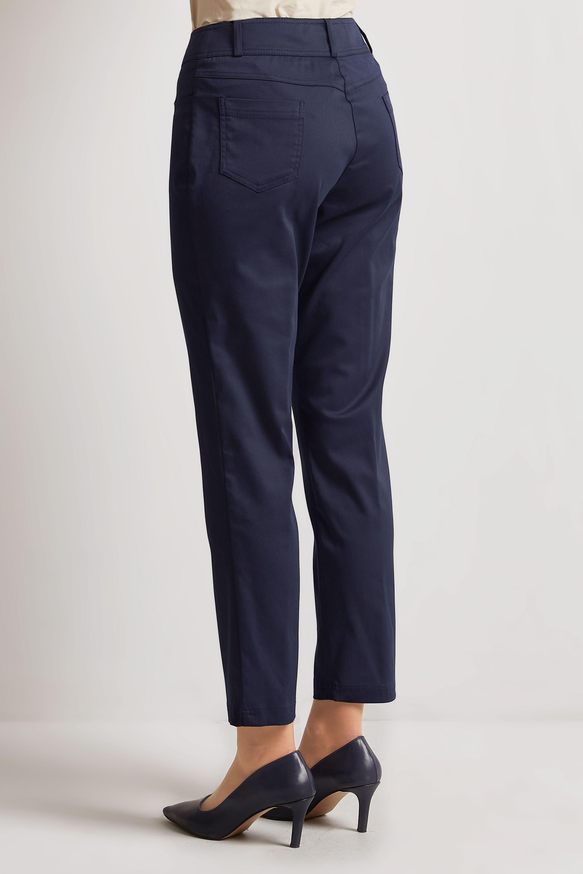 Tesettür giyim LACİVERT DAR PAÇA PANTOLON 70868 