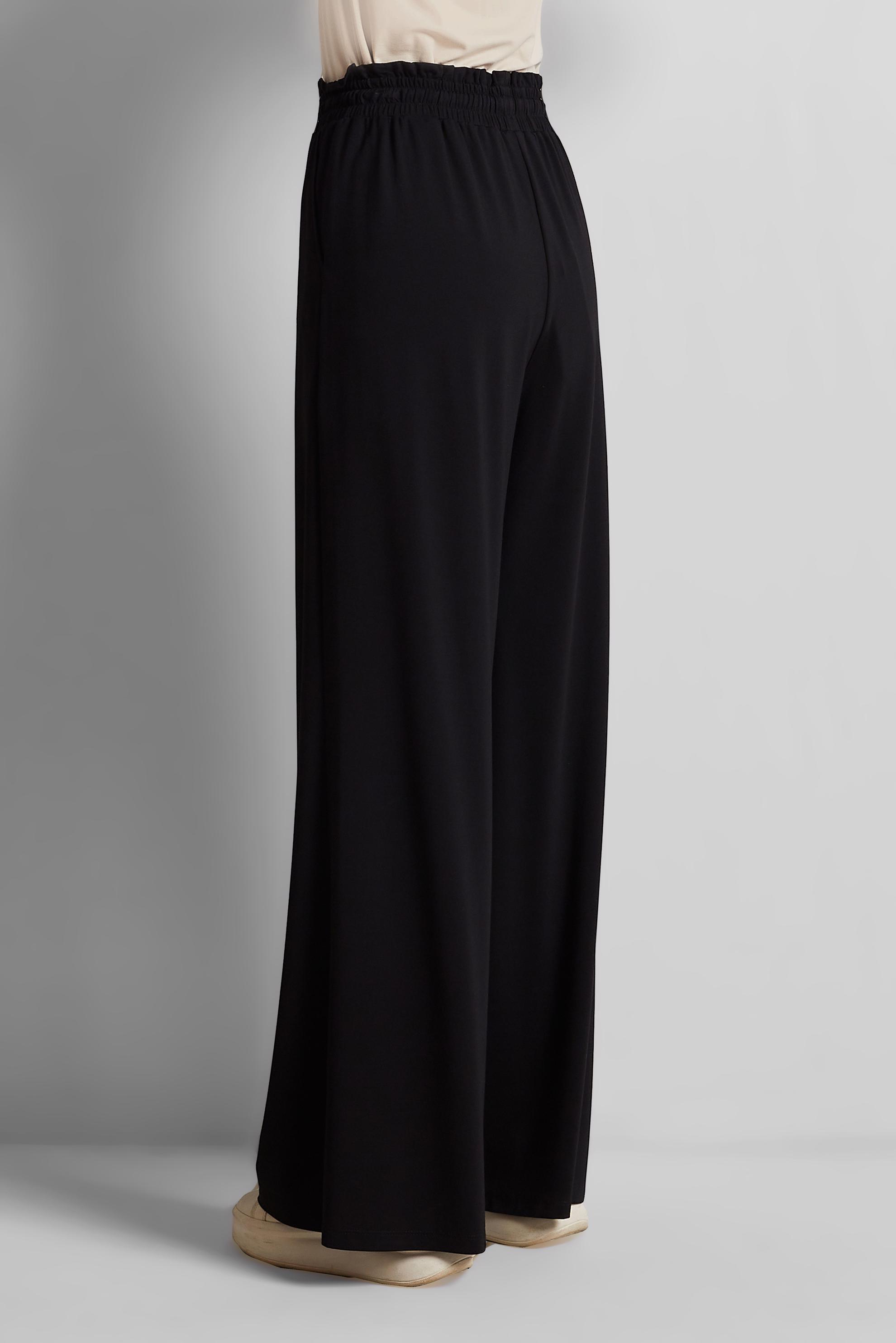 Tesettür giyim SİYAH BELİ LASTİKLİ PANTOLON 70870