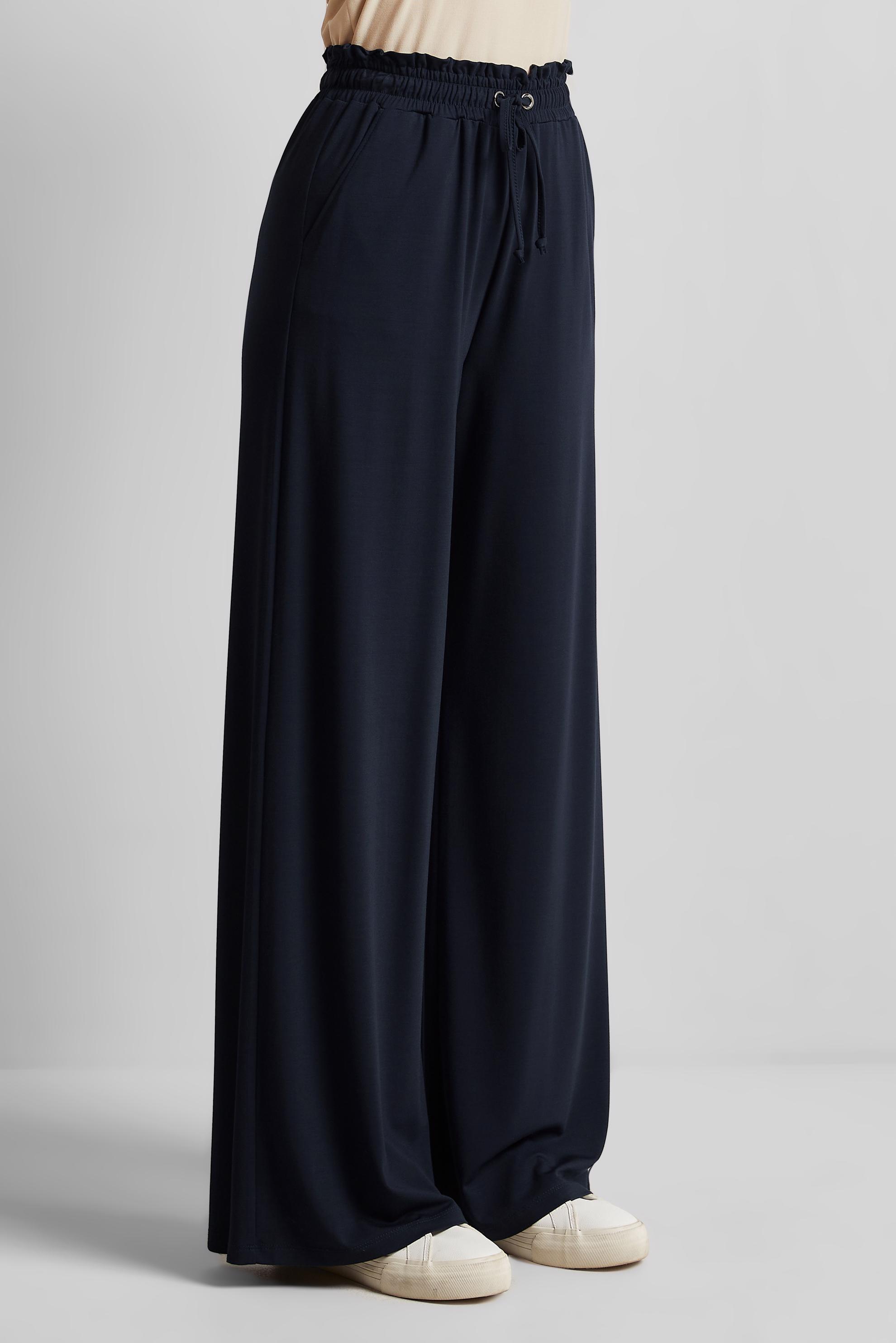 Tesettür giyim LACİVERT BELİ LASTİKLİ PANTOLON 70870