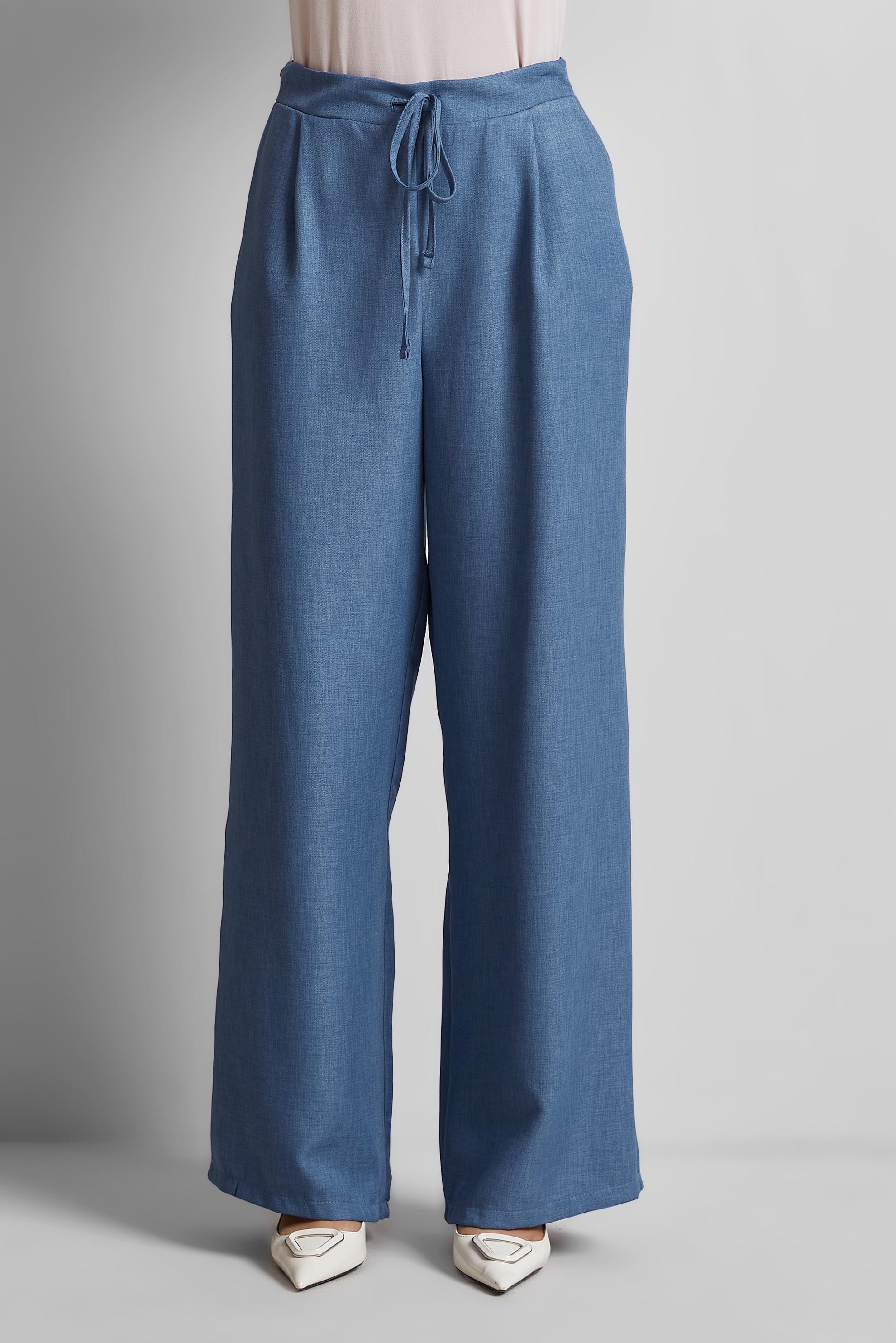 Tesettür giyim LACİVERT GENİŞ PAÇA PANTOLON 70871