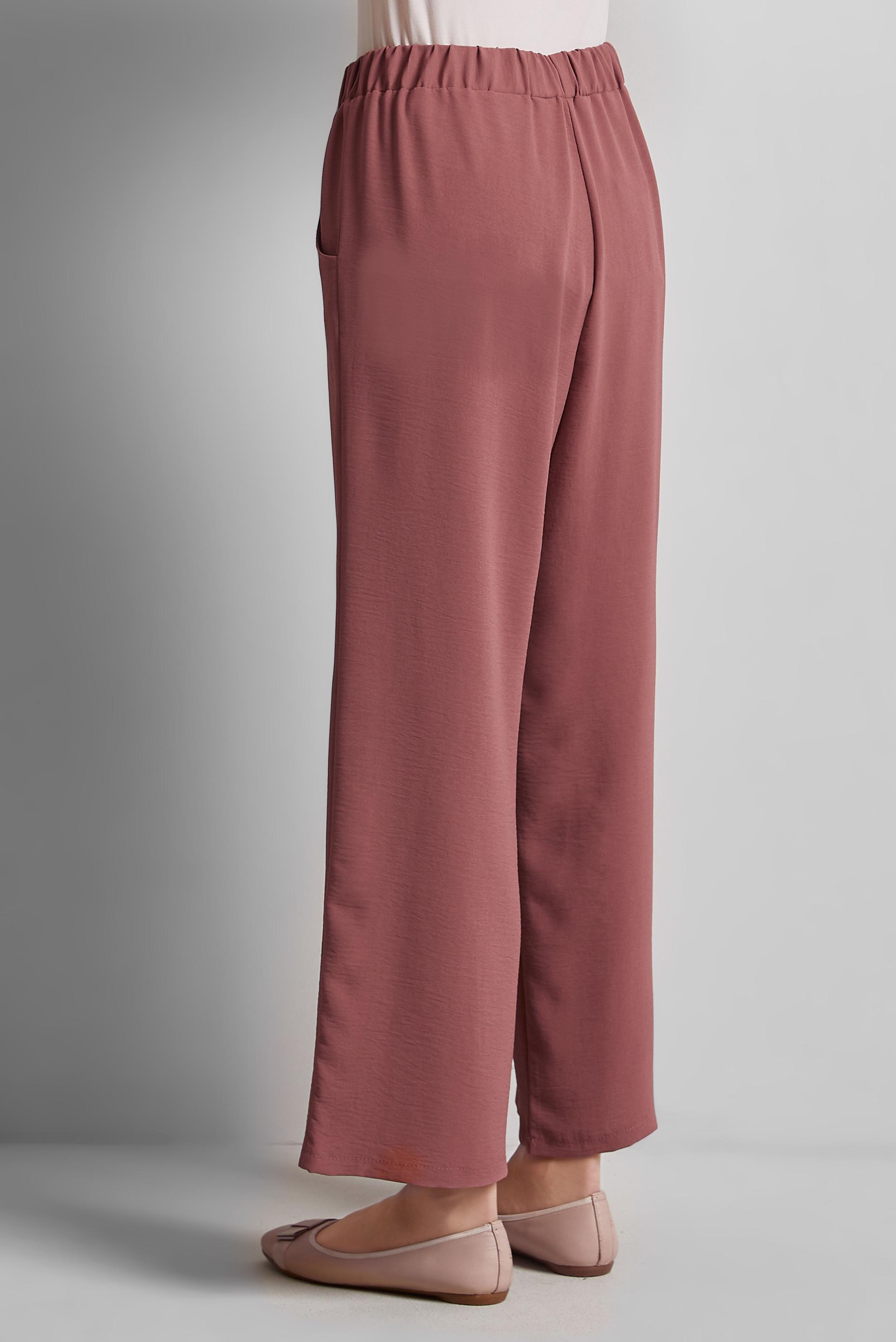 Tesettür giyim TURUNCU GENİŞ PAÇA PANTOLON 70872