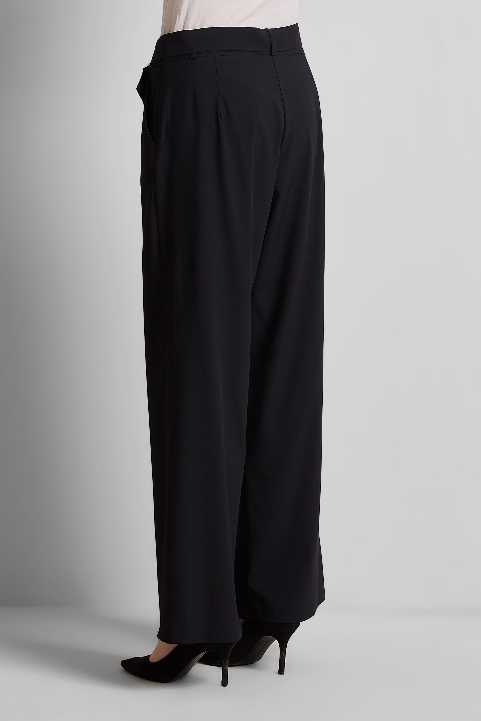 Tesettür giyim SİYAH GENİŞ PAÇA PANTOLON 70873