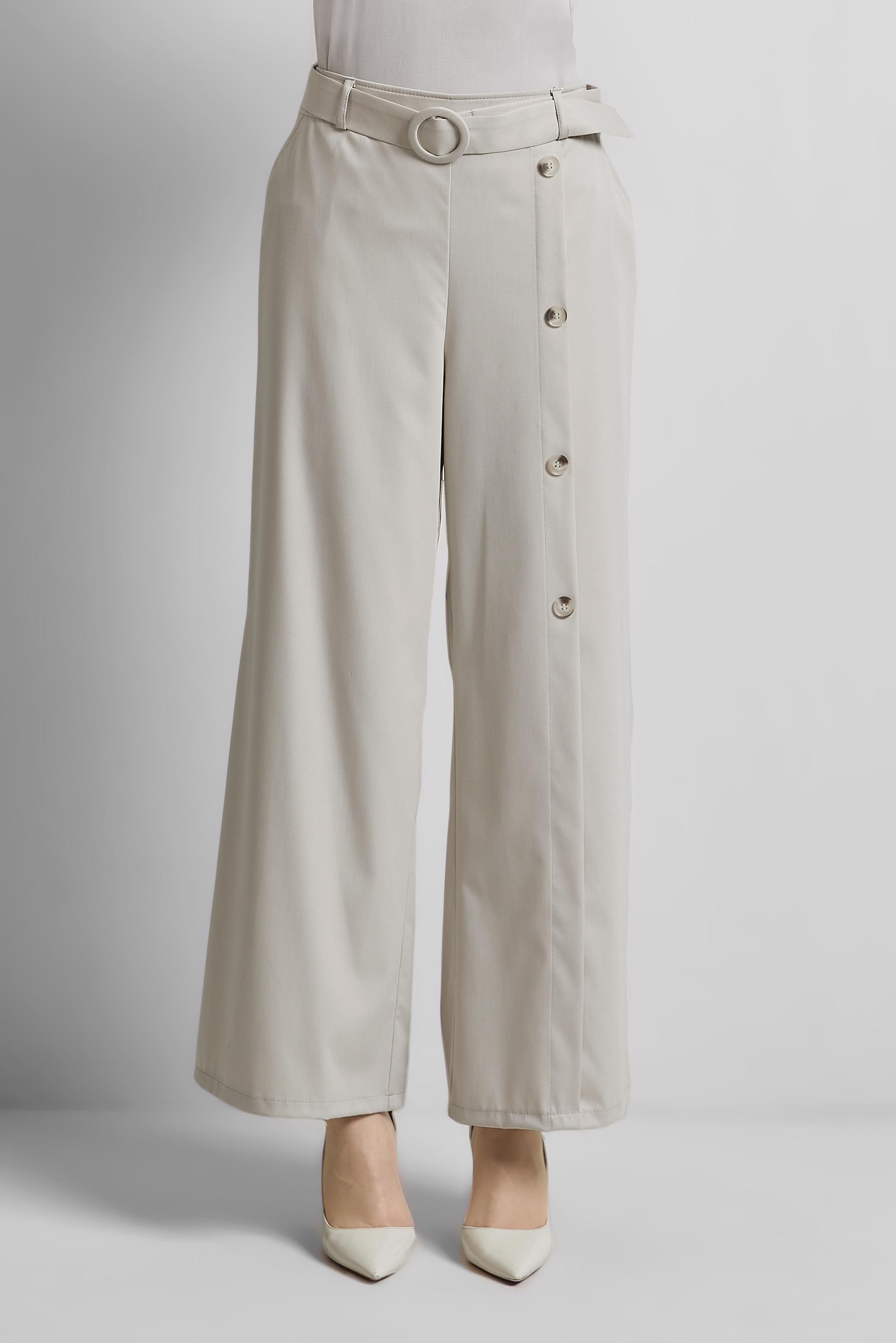 Hijab clothing BEIGE WIDE LEG PANTS 70873