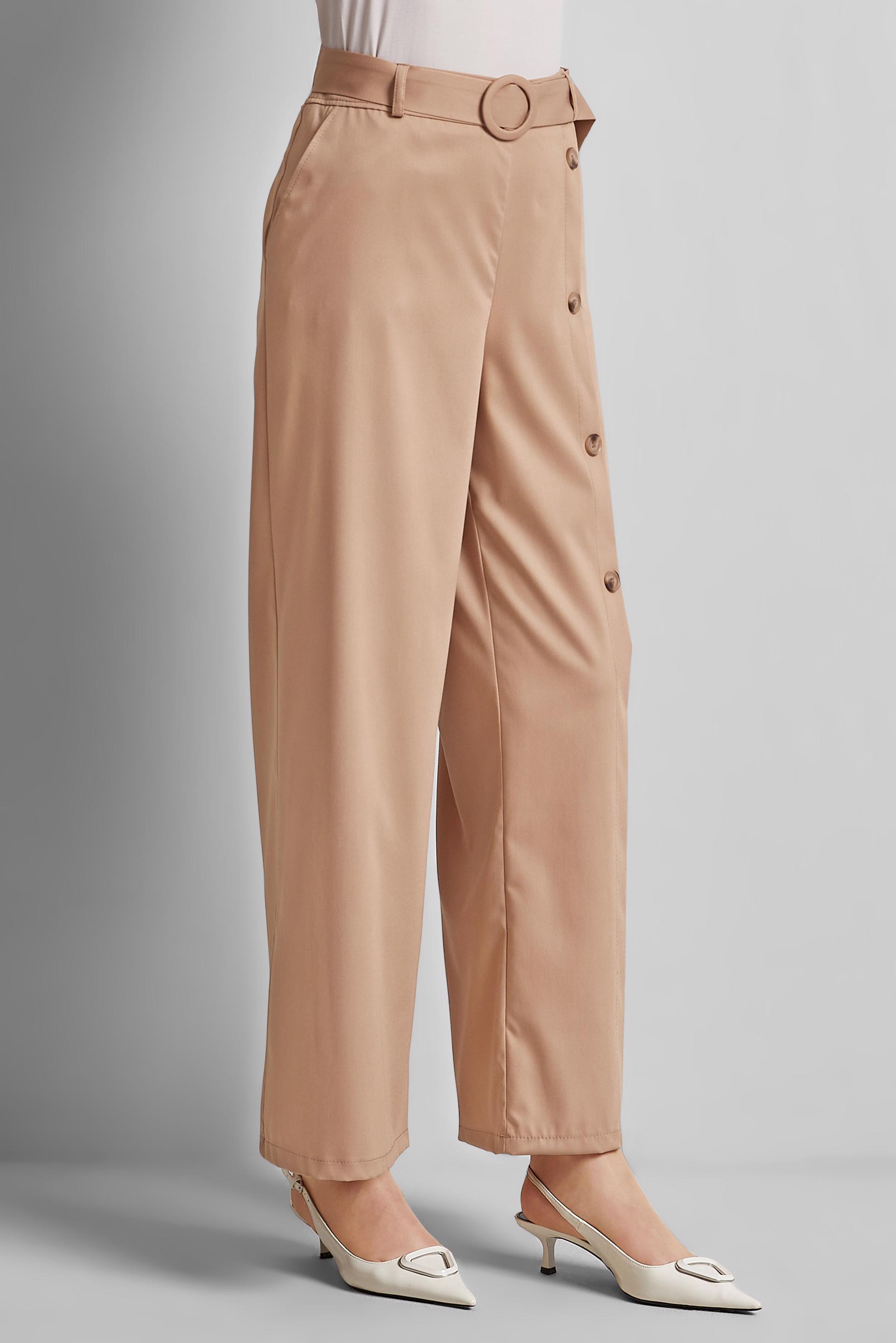 Tesettür giyim KAHVE GENİŞ PAÇA PANTOLON 70873