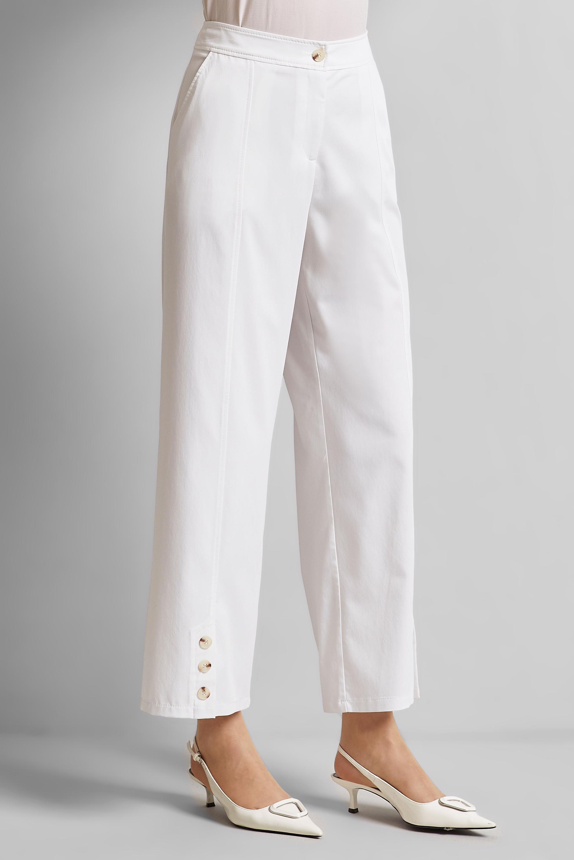 Tesettür giyim BEYAZ GENİŞ PAÇA PANTOLON 70875