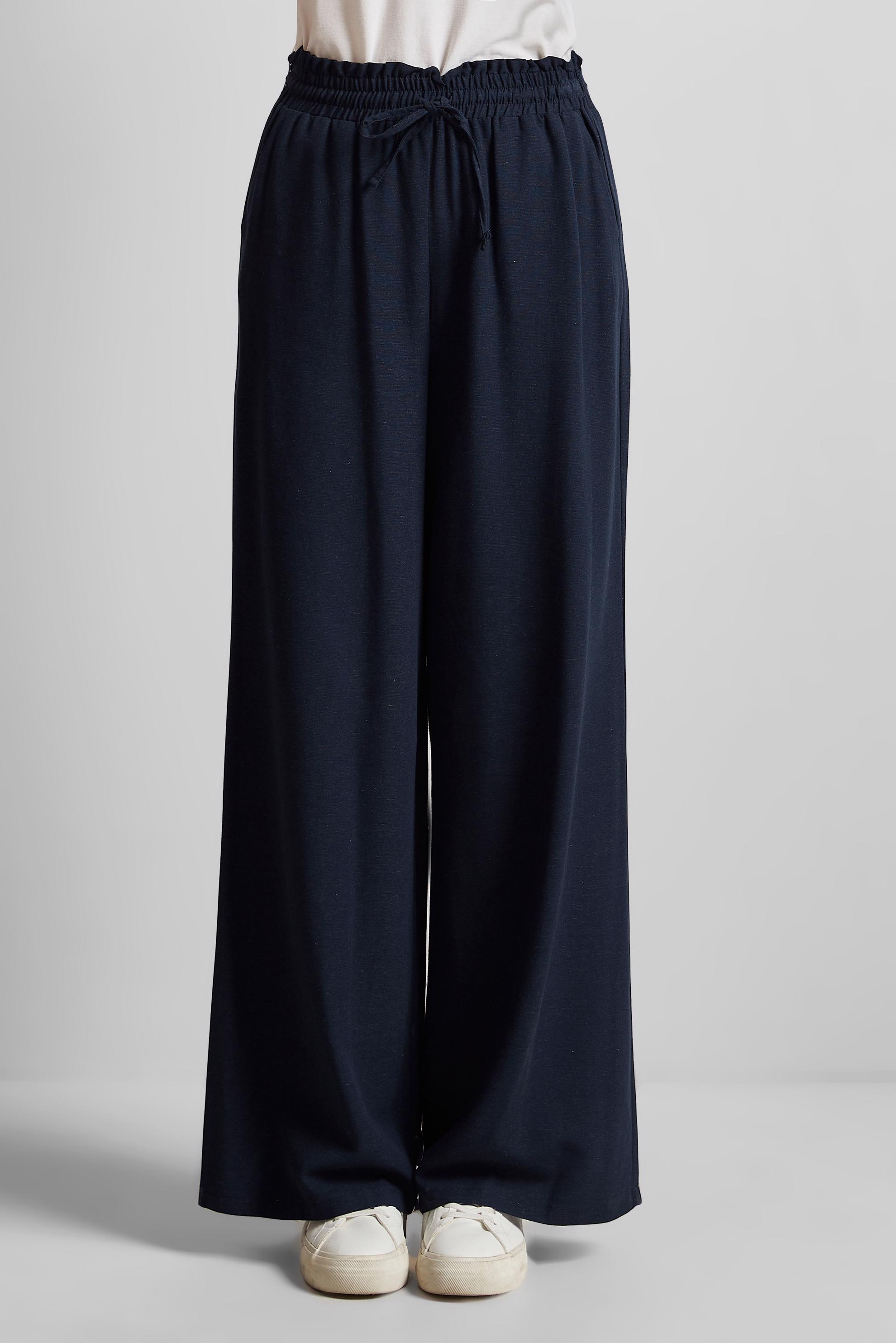 Tesettür giyim LACİVERT BELİ LASTİKLİ PANTOLON 70877