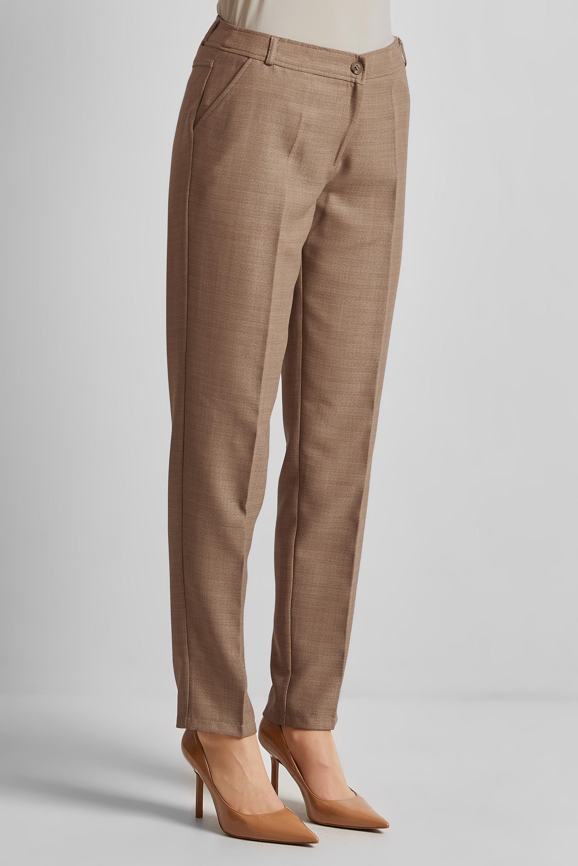 Tesettür giyim KAHVE DAR PAÇA PANTOLON 70878