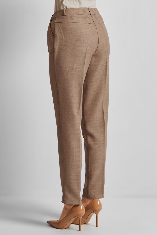 Hijab clothing BROWN SKINNY LEG PANTS 70878 - ALVİNA