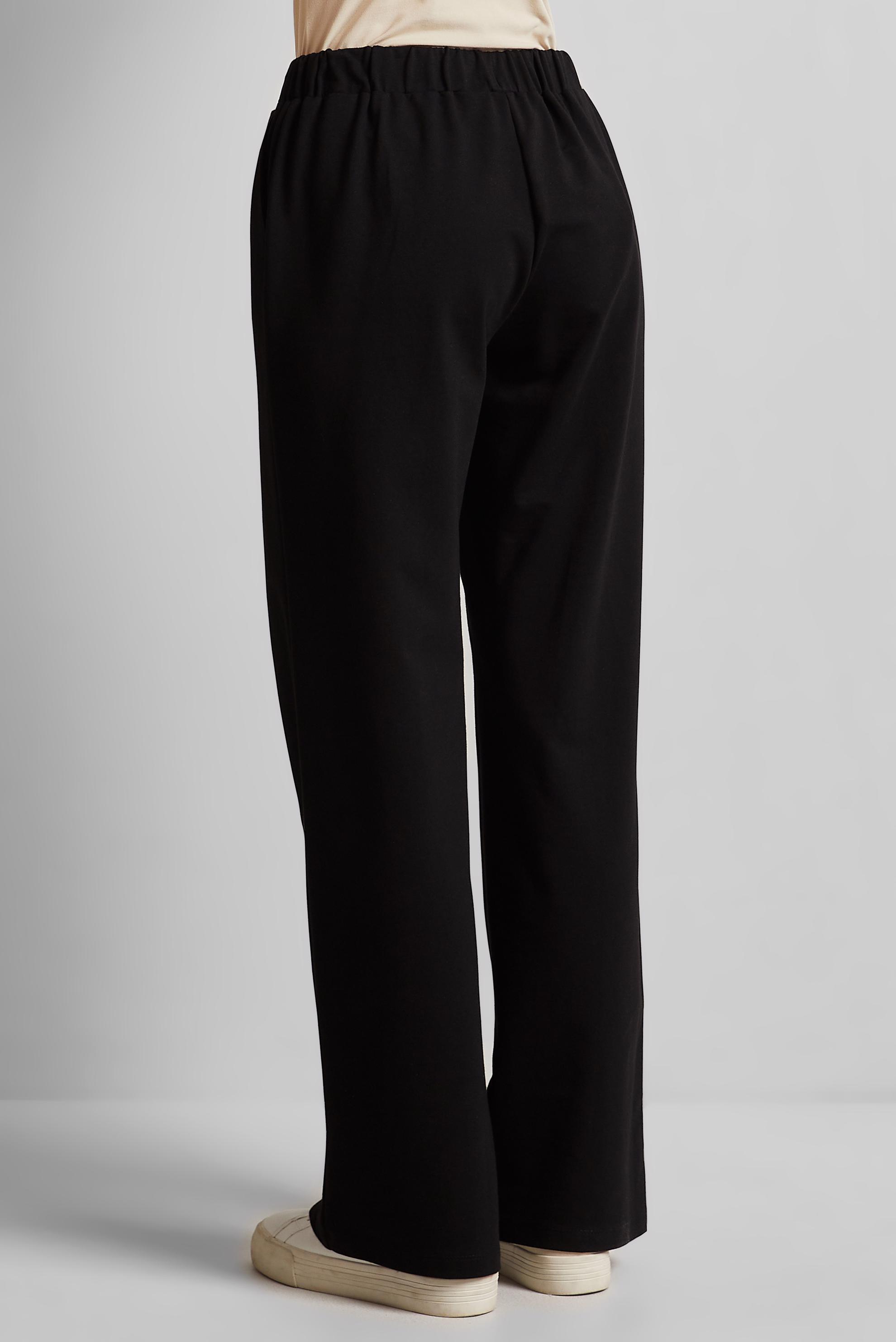 Tesettür giyim SİYAH BELİ LASTİKLİ PANTOLON 70879