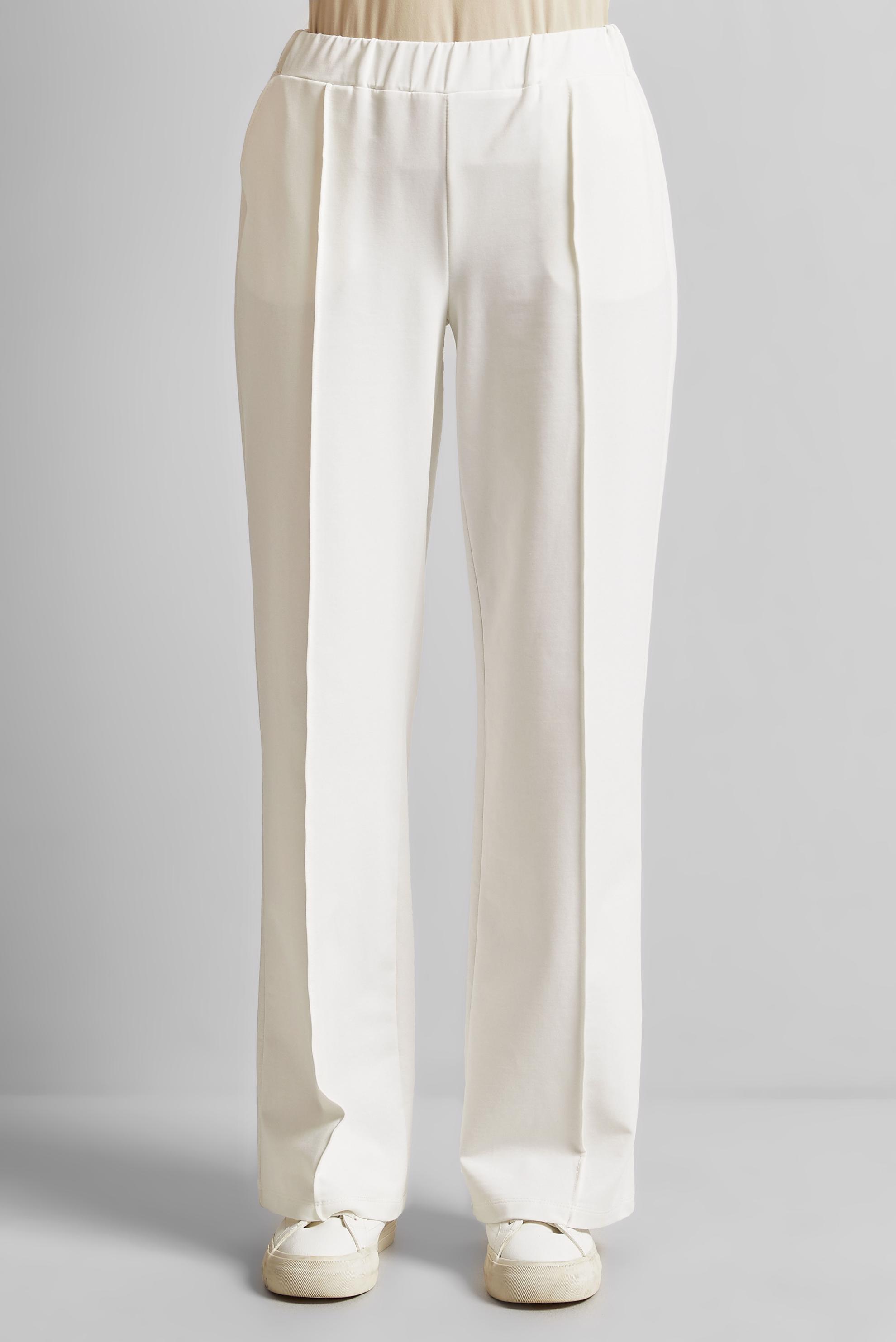 Tesettür giyim BEYAZ BELİ LASTİKLİ PANTOLON 70879